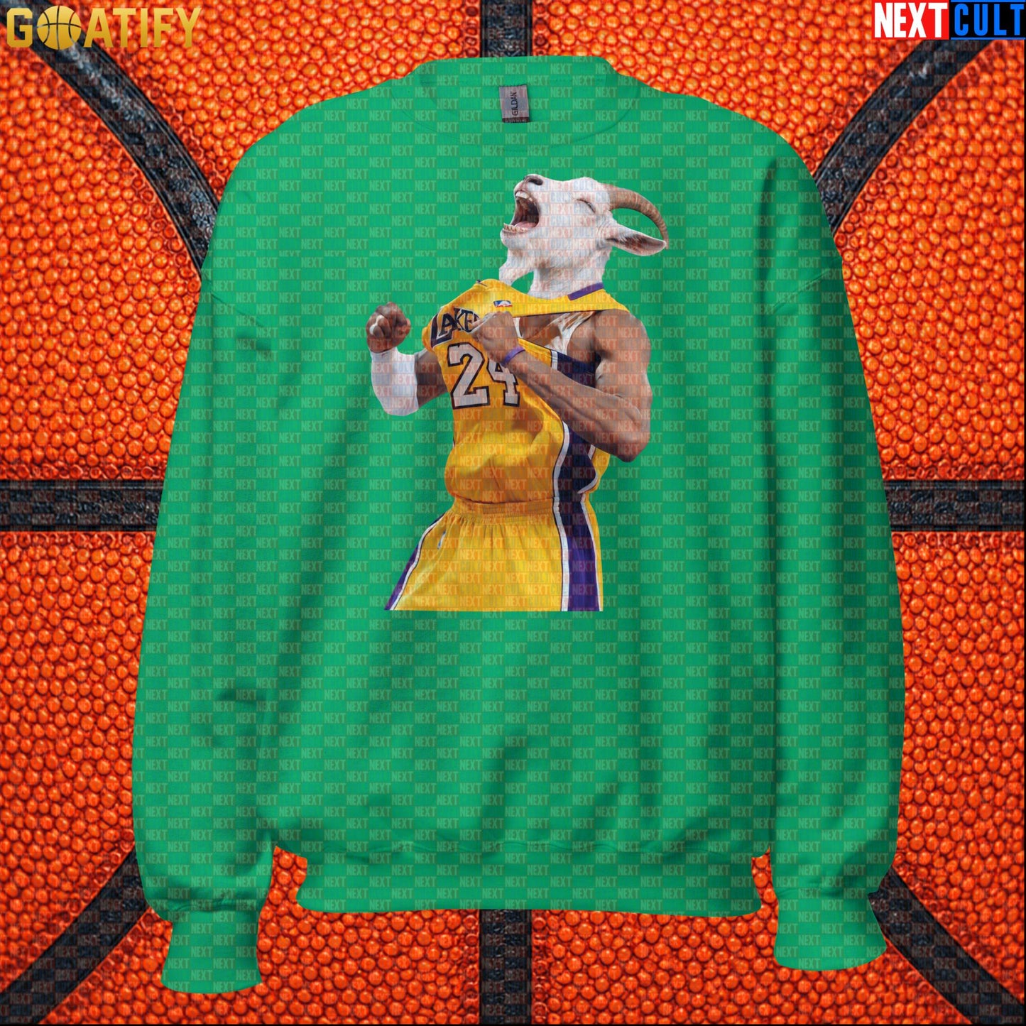 Kobe Bryant Sweatshirt – GOAT Celebration Crewneck for Los Angeles Lakers Basketball Fans |  | ["Basketball", "Kobe Bryant", "Los Angeles Lakers", "NBA"]