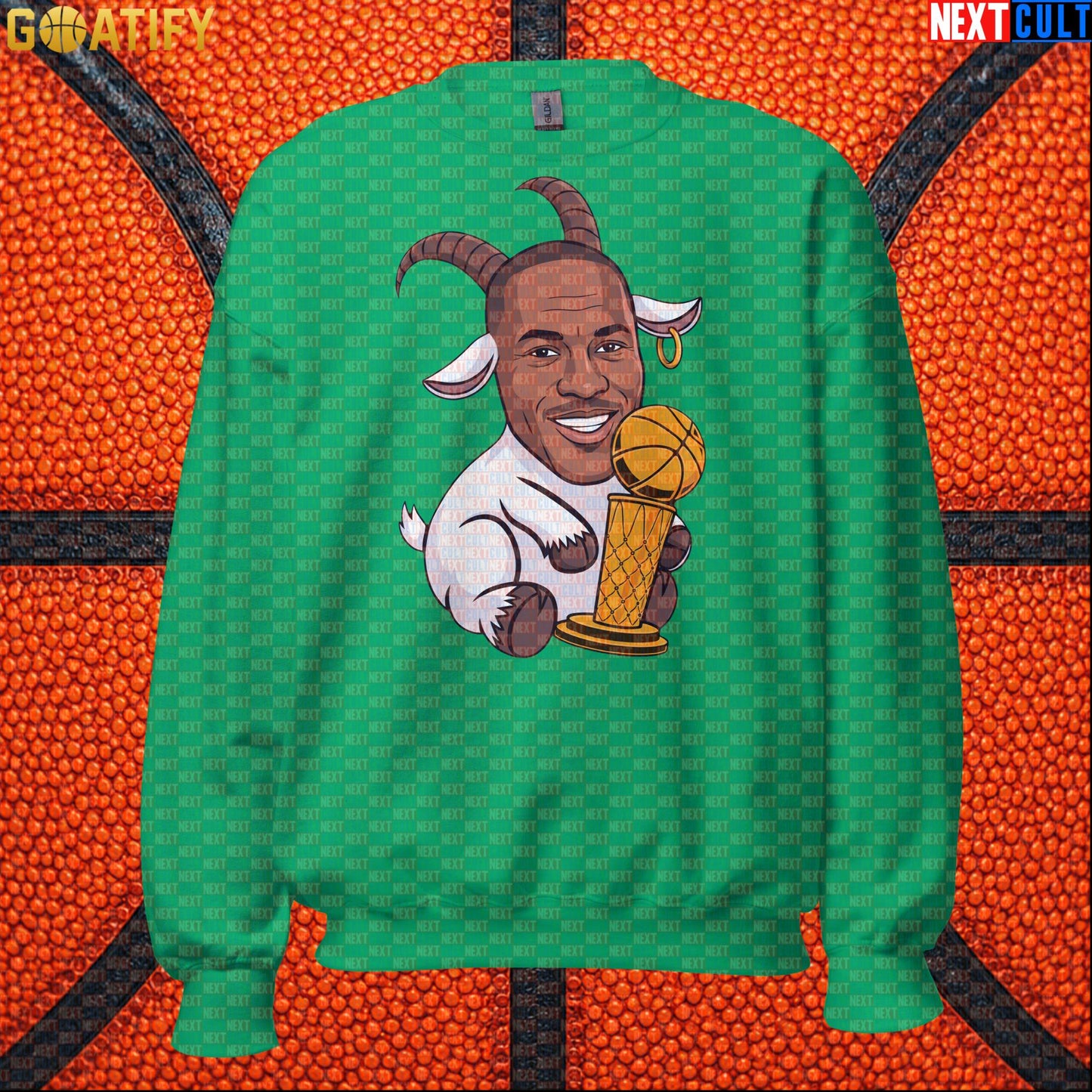 Michael Jordan Sweatshirt – GOAT 6 Rings Chicago Bulls Basketball Crewneck for NBA Fans |  | ["Basketball", "Chicago Bulls", "Michael Jordan", "NBA"]