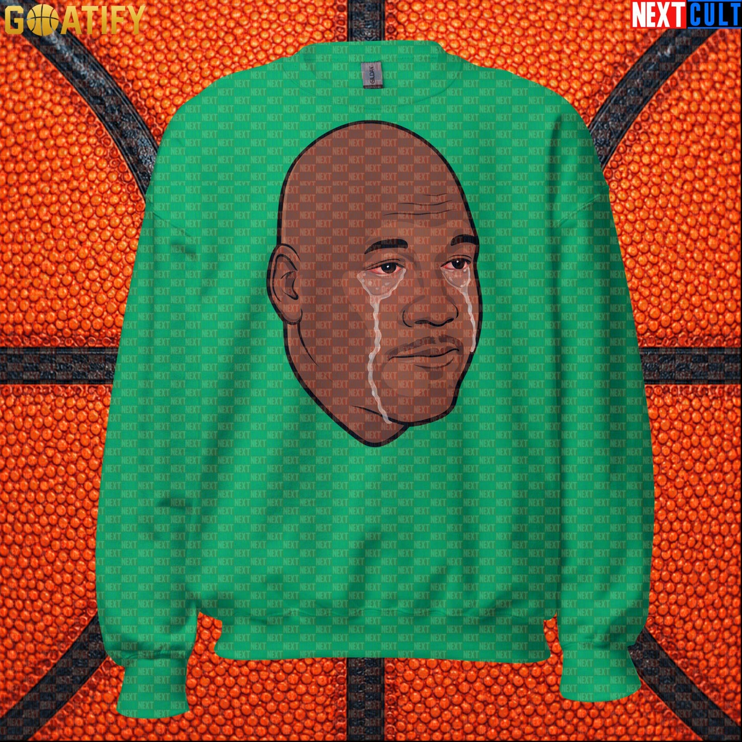 Michael Jordan Sweatshirt Crying Jordan Meme Crewneck Gift for Chicago Bulls NBA Fans |  | ["Basketball", "Chicago Bulls", "Michael Jordan", "NBA"]