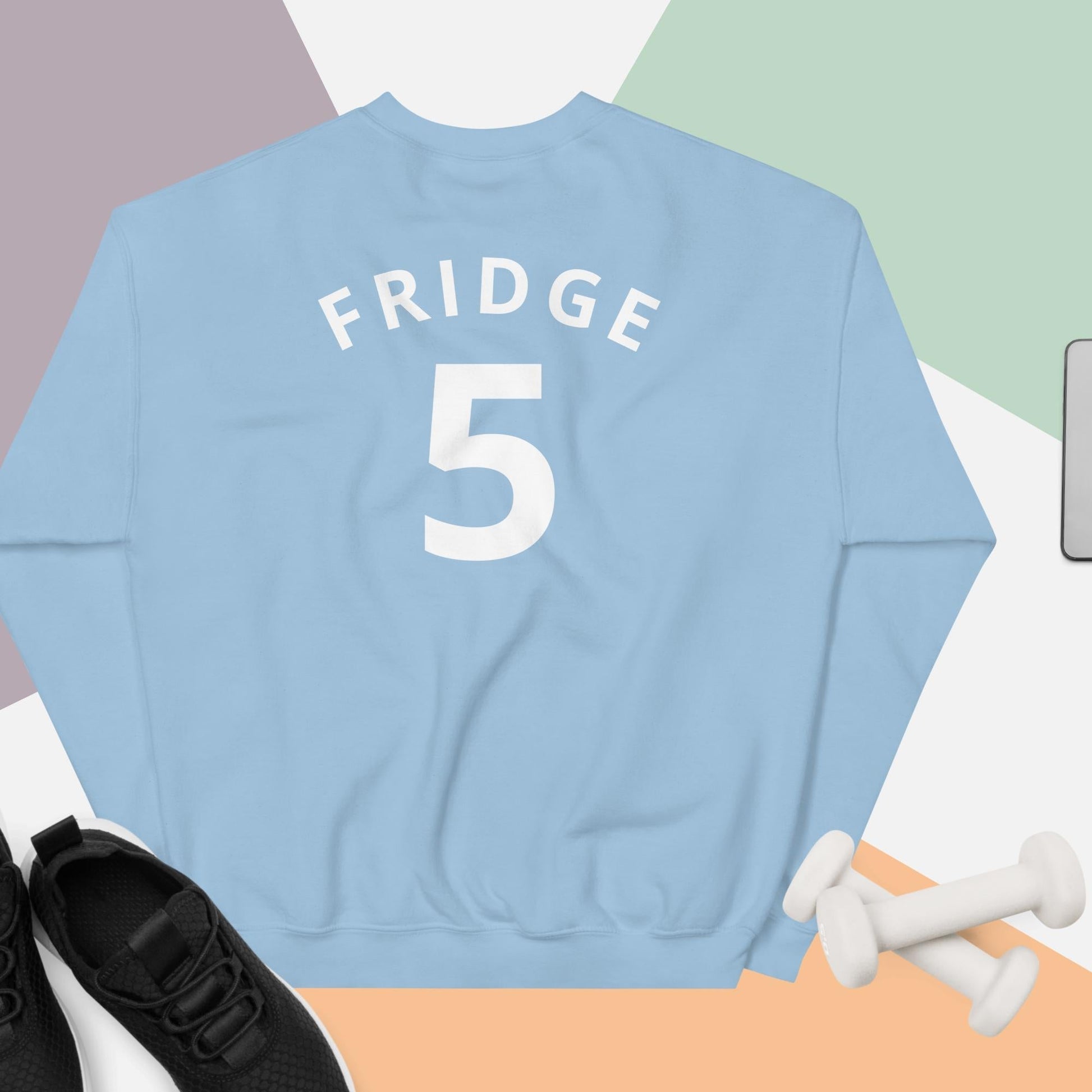 Harry ''The Fridge'' Maguire Unisex Sweatshirt, With Name & Number Sweatshirts Football Harry Maguire Manchester United The Fridge Next Cult Brand