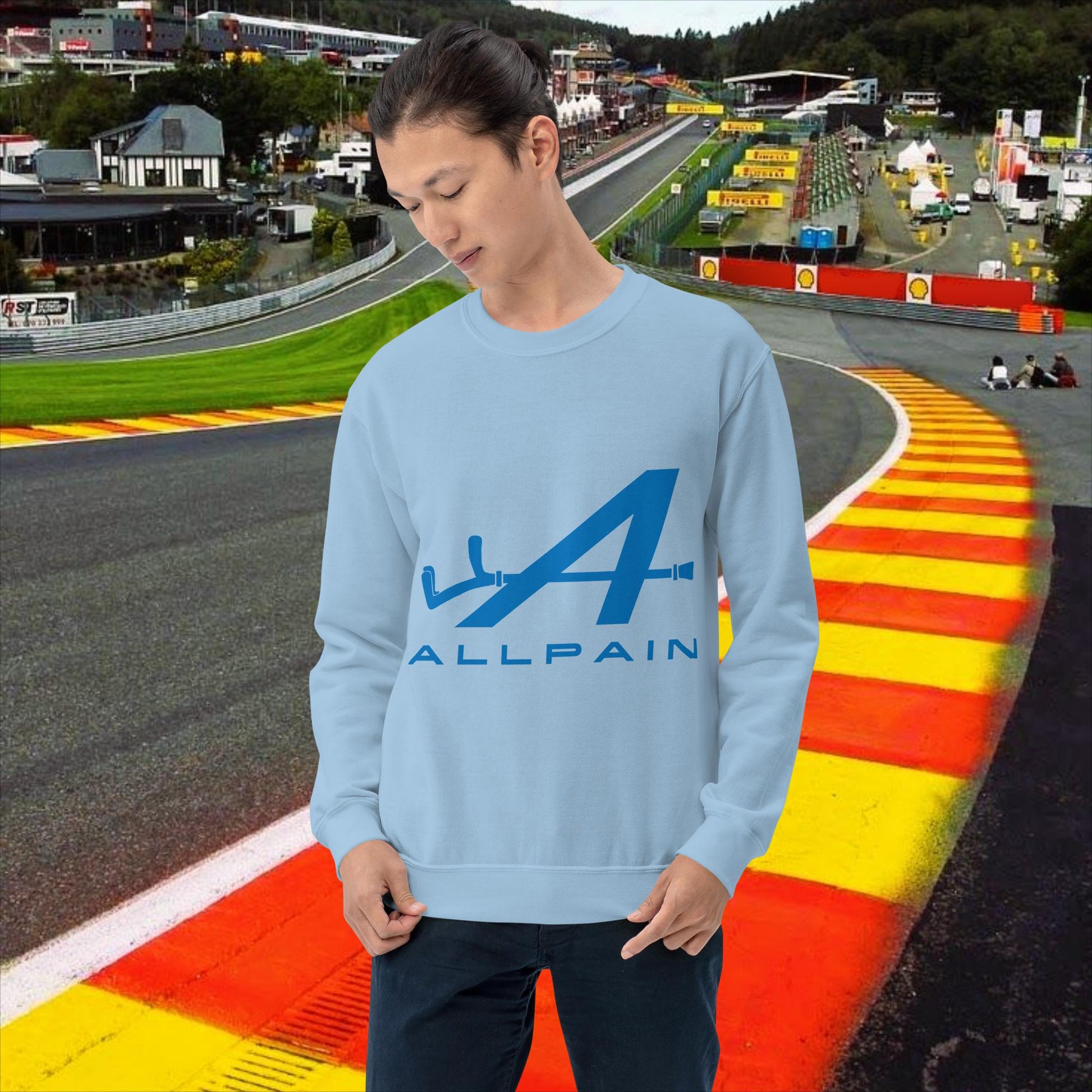 Allpain Alpine F1 Formula 1 Pierre Gasly Esteban OconUnisex Sweatshirt Next Cult Brand Alpine, F1