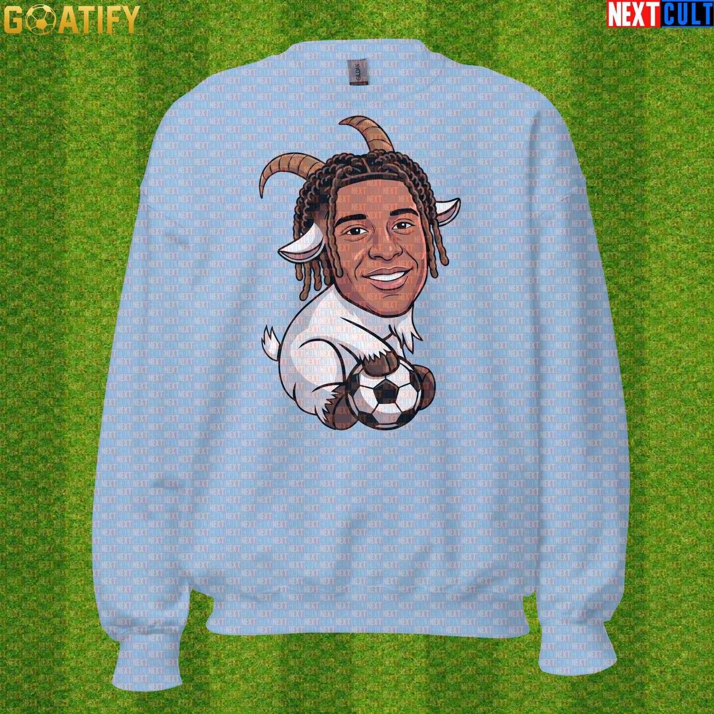 Michael Olise Sweatshirt – Cool GOAT Crewneck for Bayern Munich and France Supporters |  | ["Bayern Munich", "Football", "France", "Michael Olise", "Soccer"]