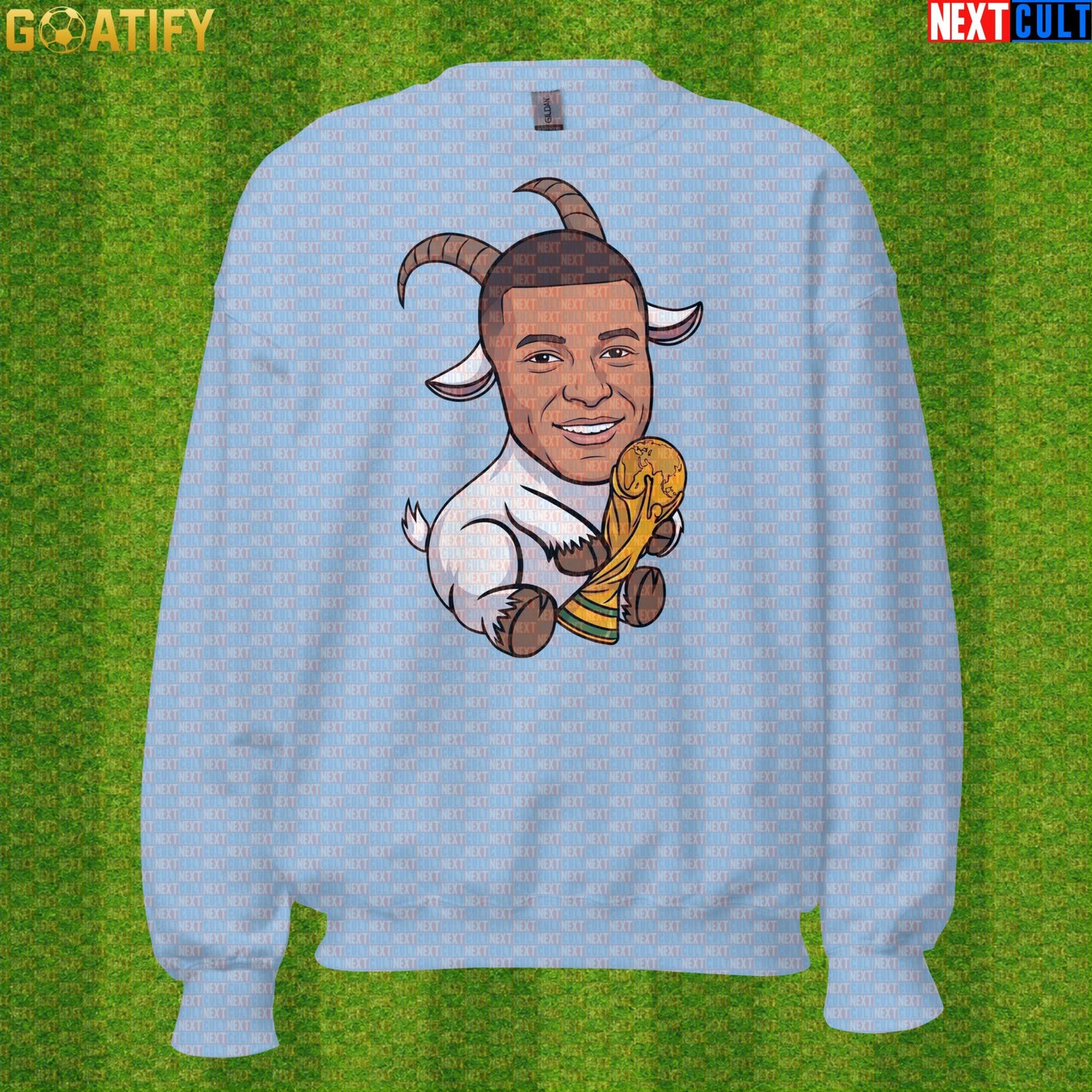 Kylian Mbappe Sweatshirt – World Cup Winner Crewneck for France and Real Madrid Fans |  | ["Football", "France", "Kylian Mbappe", "PSG", "Real Madrid", "Soccer"]