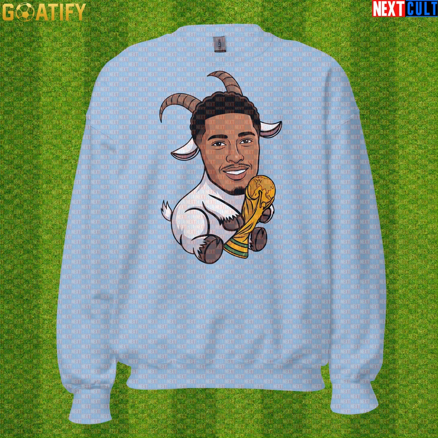 Jude Bellingham Sweatshirt – Football’s Coming Home Crewneck for England and Madrid Fans |  | ["England", "Football", "Jude Bellingham", "Real Madrid", "Soccer"]