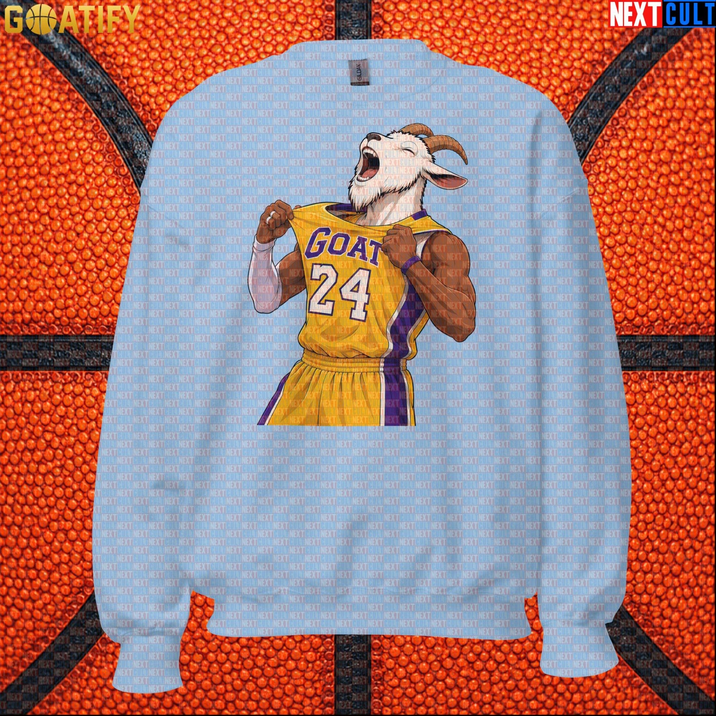 Kobe Bryant Sweatshirt – Black Mamba No. 24 GOAT Crewneck for Lakers Basketball Fans |  | ["Basketball", "Kobe Bryant", "Los Angeles Lakers", "NBA"]