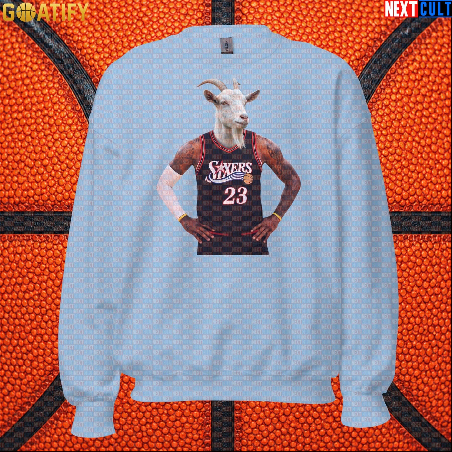 LeBron James Sweatshirt – Philly GOAT Crewneck for 76ers Basketball Fans & NBA Gifts |  | ["Basketball", "LeBron James", "NBA", "Philadelphia 76ers"]