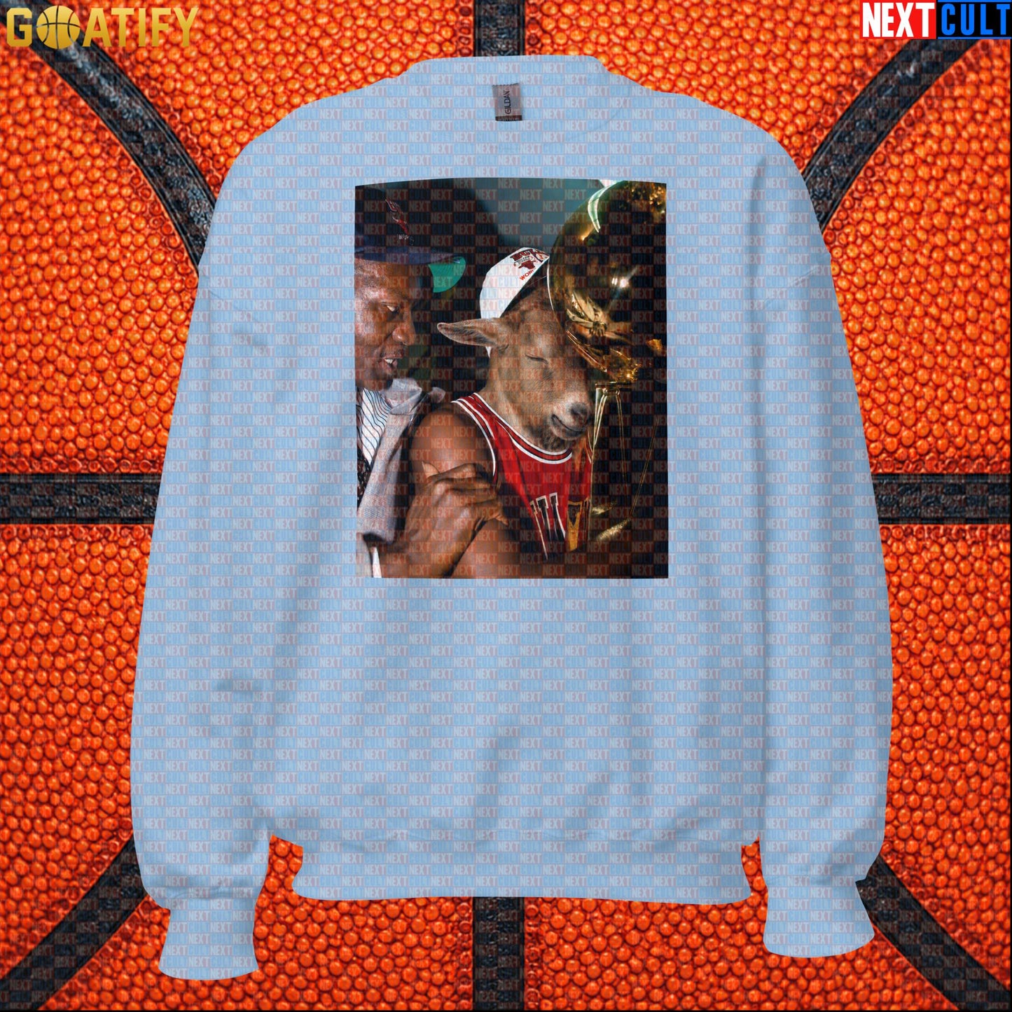 Michael Jordan Sweatshirt – Bulls GOAT Championship Crewneck for Basketball Fans & Gifts |  | ["Basketball", "Chicago Bulls", "Michael Jordan", "NBA"]
