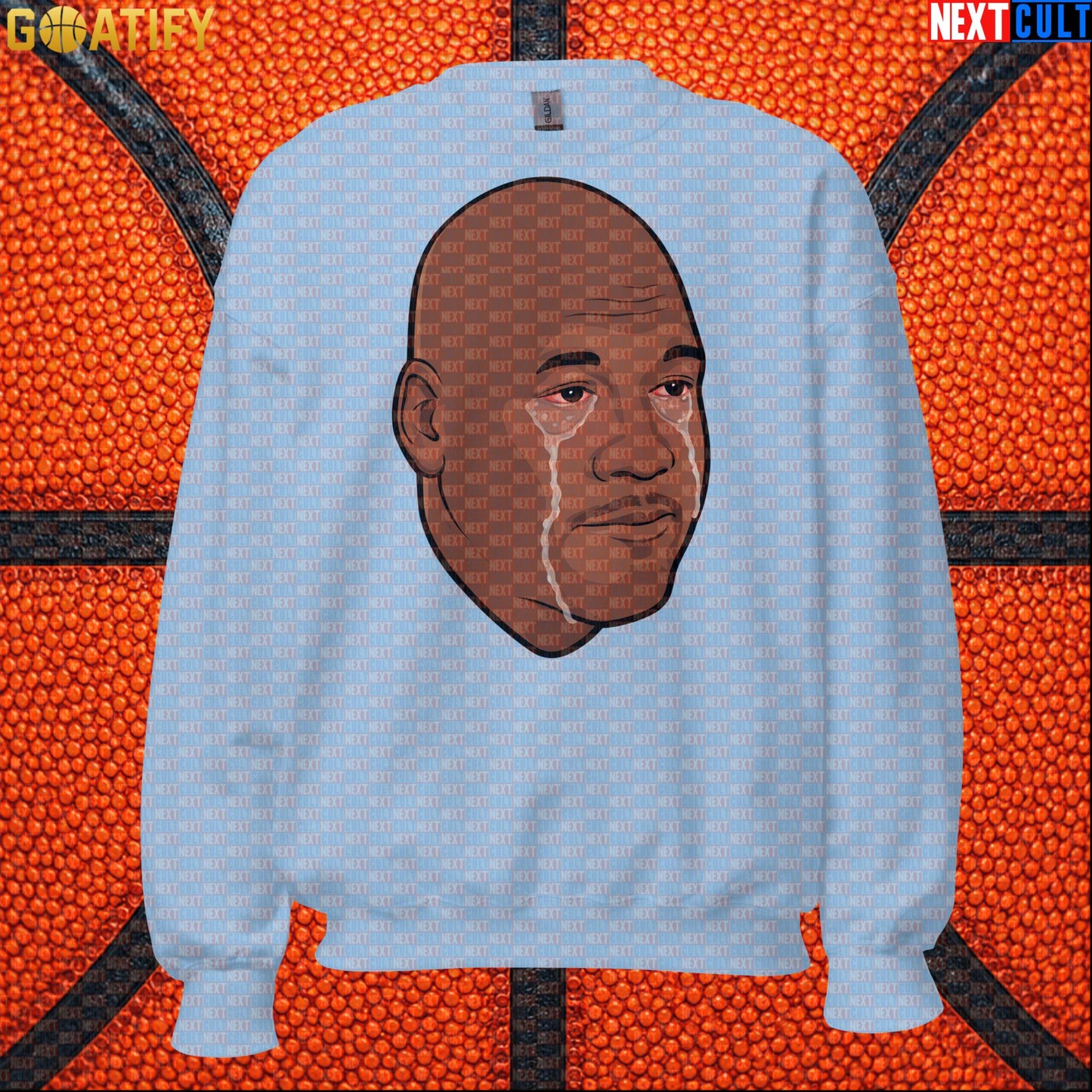Michael Jordan Sweatshirt Crying Jordan Meme Crewneck Gift for Chicago Bulls NBA Fans |  | ["Basketball", "Chicago Bulls", "Michael Jordan", "NBA"]
