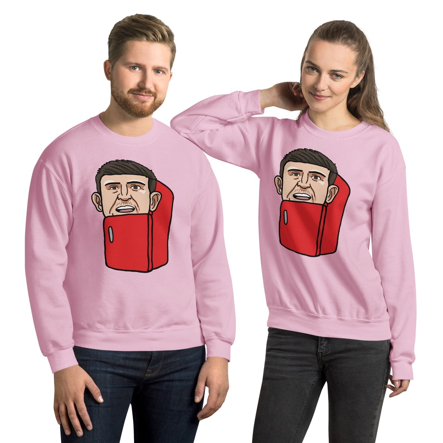 Harry ''The Fridge'' Maguire Unisex Sweatshirt Next Cult Brand Football, Harry Maguire, Manchester United, The Fridge