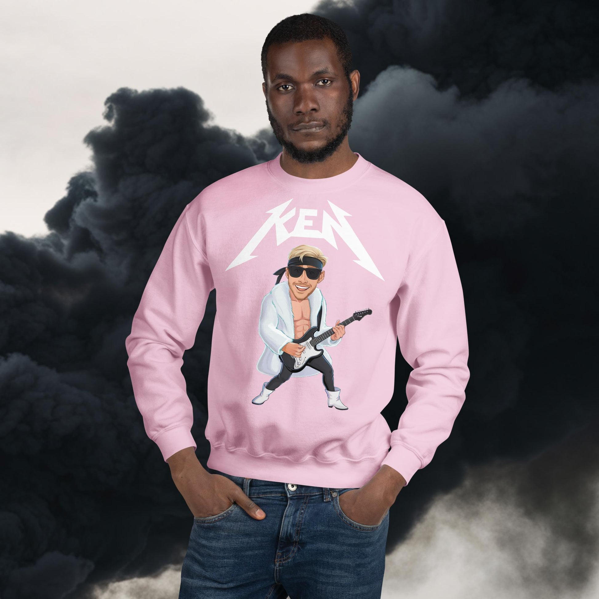 Rockstar Ken Barbie Movie Ryan Gosling Unisex Sweatshirt Next Cult Brand