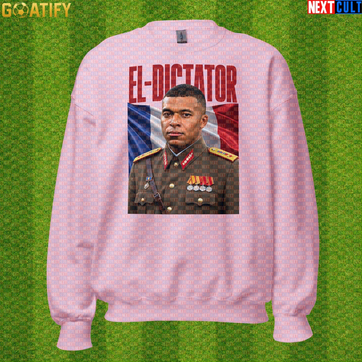 Kylian Mbappe Sweatshirt – El Dictator Retro Soccer Crewneck for France and PSG Fans |  | ["Football", "France", "Kylian Mbappe", "PSG", "Real Madrid", "Soccer"]