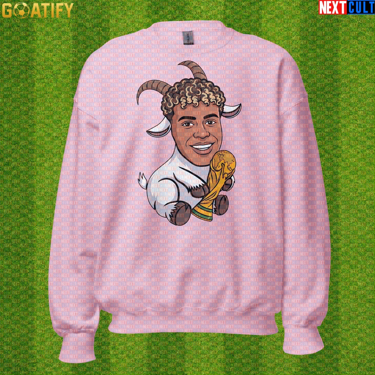 Lamine Yamal Sweatshirt – World Champion Prediction Crewneck for Spain Football Fans |  | ["Barcelona", "Football", "Lamine Yamal", "Soccer", "Spain"]