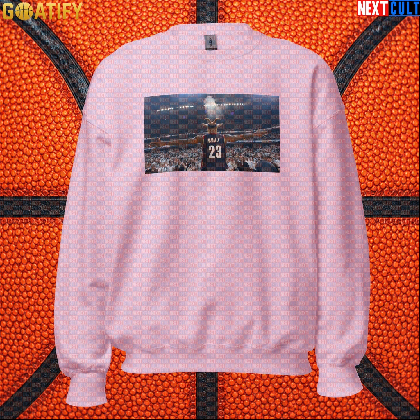 LeBron James Sweatshirt – Cleveland Chalk Toss Crewneck Gift for Cavaliers and NBA Fans |  | ["Basketball", "Cleveland Cavaliers", "LeBron James", "NBA"]