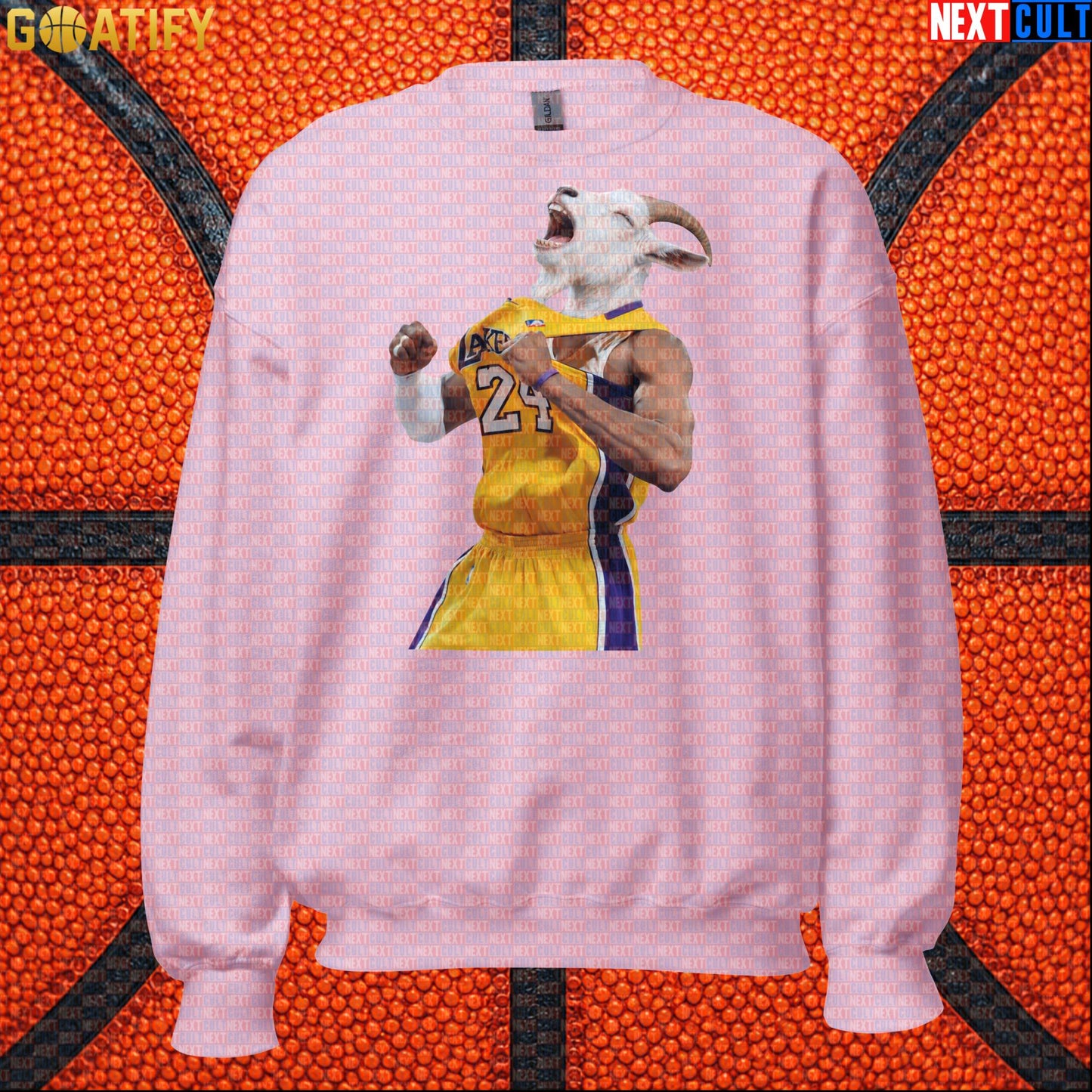 Kobe Bryant Sweatshirt – GOAT Celebration Crewneck for Los Angeles Lakers Basketball Fans |  | ["Basketball", "Kobe Bryant", "Los Angeles Lakers", "NBA"]