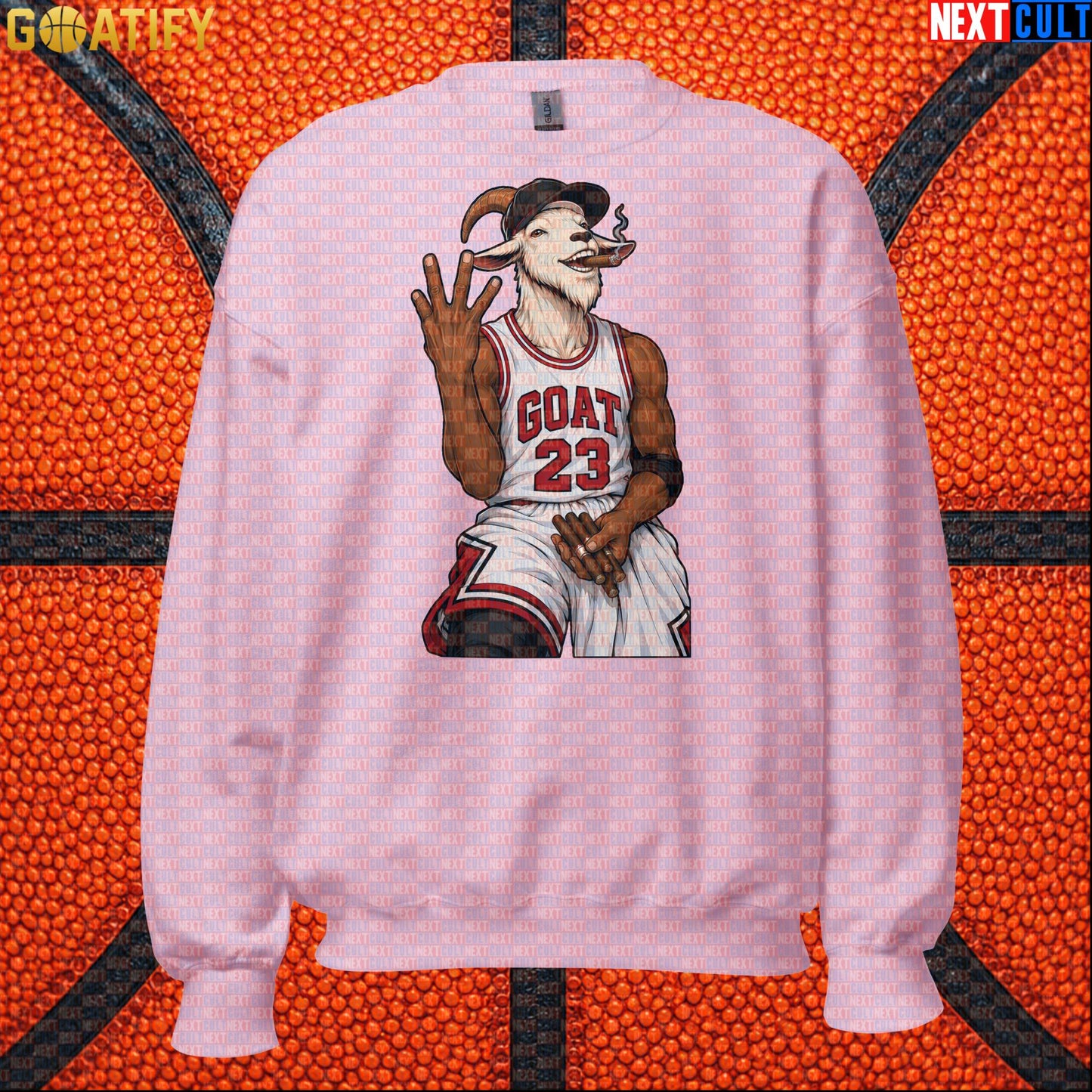 Michael Jordan Sweatshirt – GOAT Cigar Celebration Crewneck for Chicago Bulls Fans |  | ["Basketball", "Chicago Bulls", "Michael Jordan", "NBA"]
