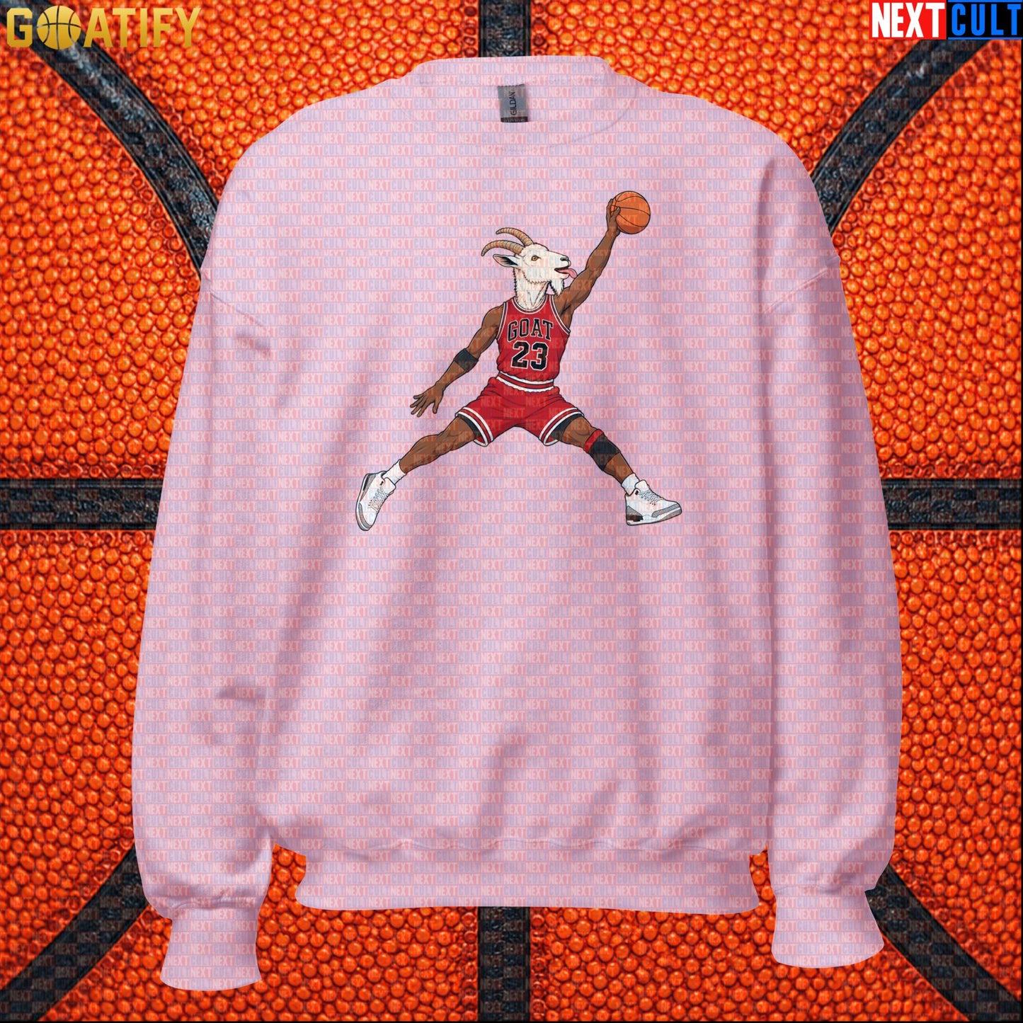 Michael Jordan Sweatshirt – Free Throw Line Dunk GOAT Crewneck for Chicago Bulls Fans |  | ["Basketball", "Chicago Bulls", "Michael Jordan", "NBA"]