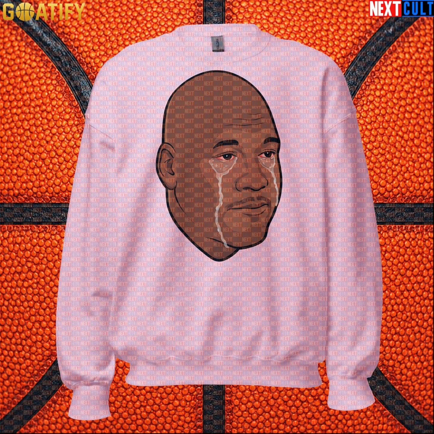Michael Jordan Sweatshirt Crying Jordan Meme Crewneck Gift for Chicago Bulls NBA Fans |  | ["Basketball", "Chicago Bulls", "Michael Jordan", "NBA"]