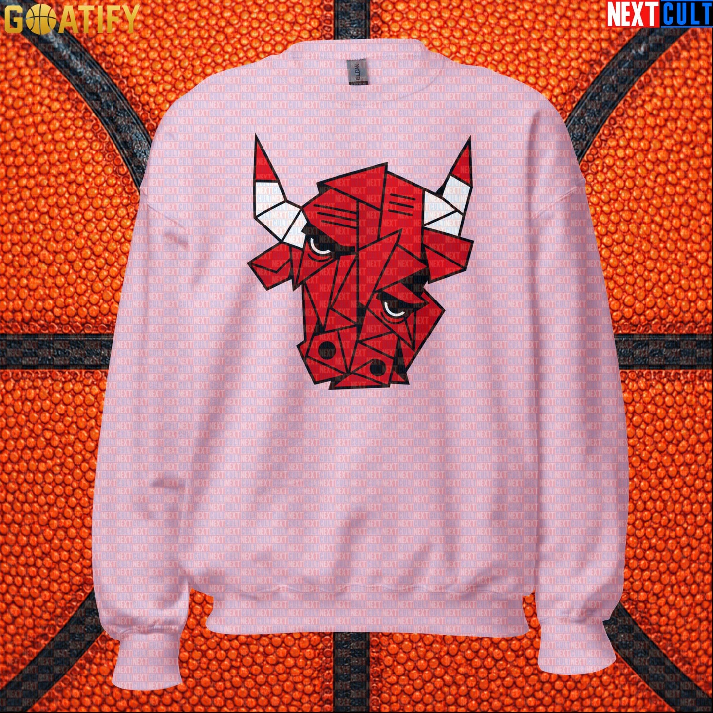 Chicago Bulls Meme Sweatshirt – Picasso Bulls Cubism Art Crewneck for Basketball Fans |  | ["Basketball", "Chicago Bulls", "NBA"]