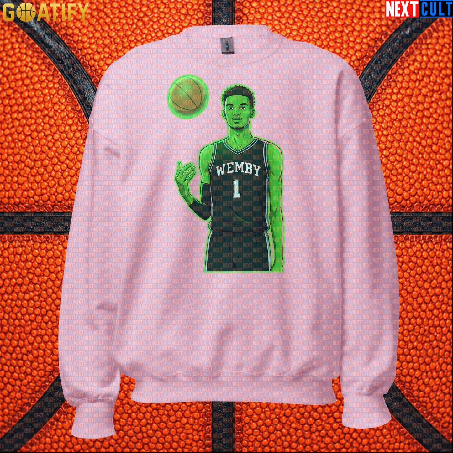 Basketball Sweatshirt Alien Wemby Sci-Fi Graphic for Spurs Fans, Winter Games and Gifts |  | ["Basketball", "France", "NBA", "San Antonio Spurs", "Victor Wembanyama", "Wemby"]