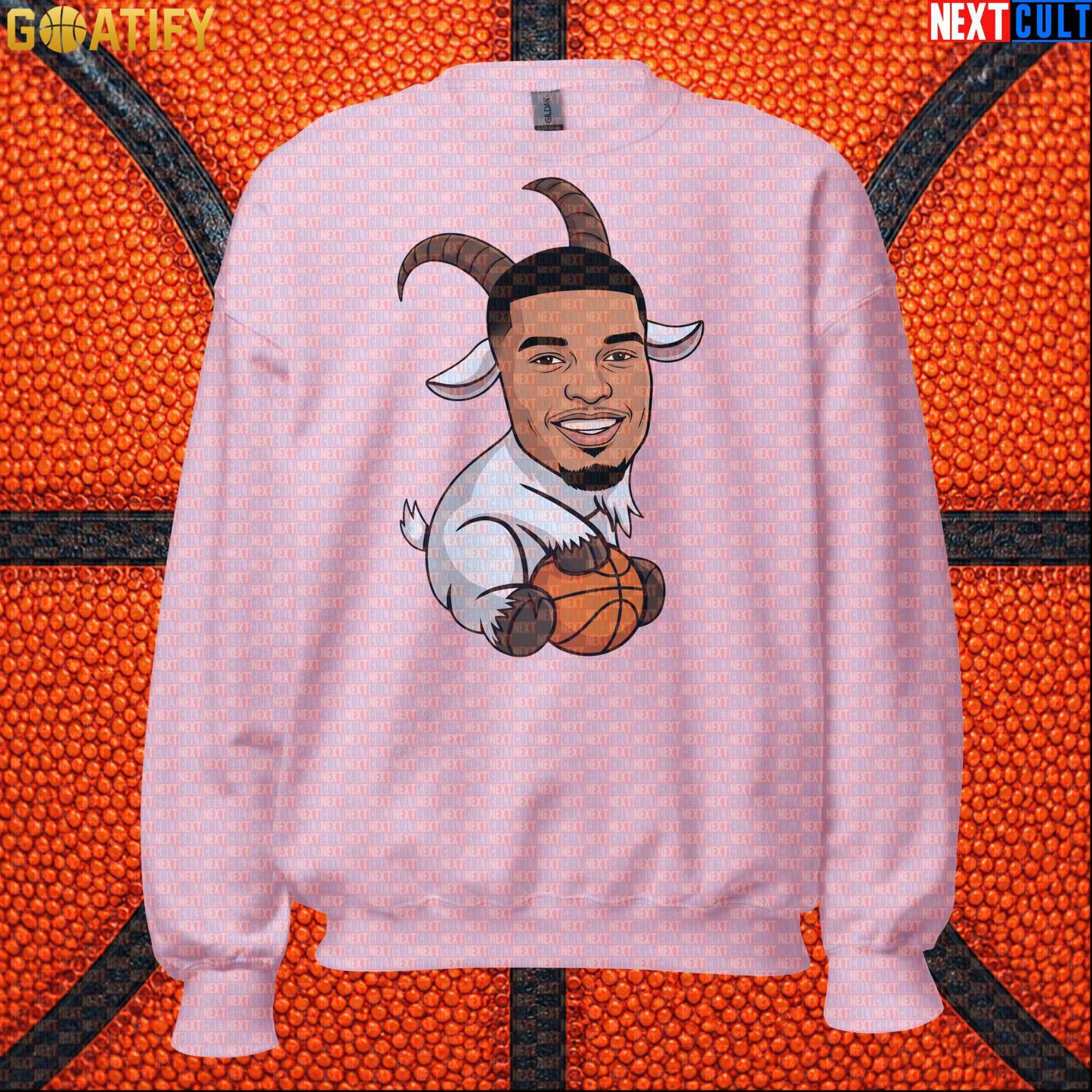 Basketball Sweatshirt Victor Wembanyama GOAT Cartoon for Spurs Fans, NBA Game Day Crewneck |  | ["Basketball", "France", "NBA", "San Antonio Spurs", "Victor Wembanyama", "Wemby"]