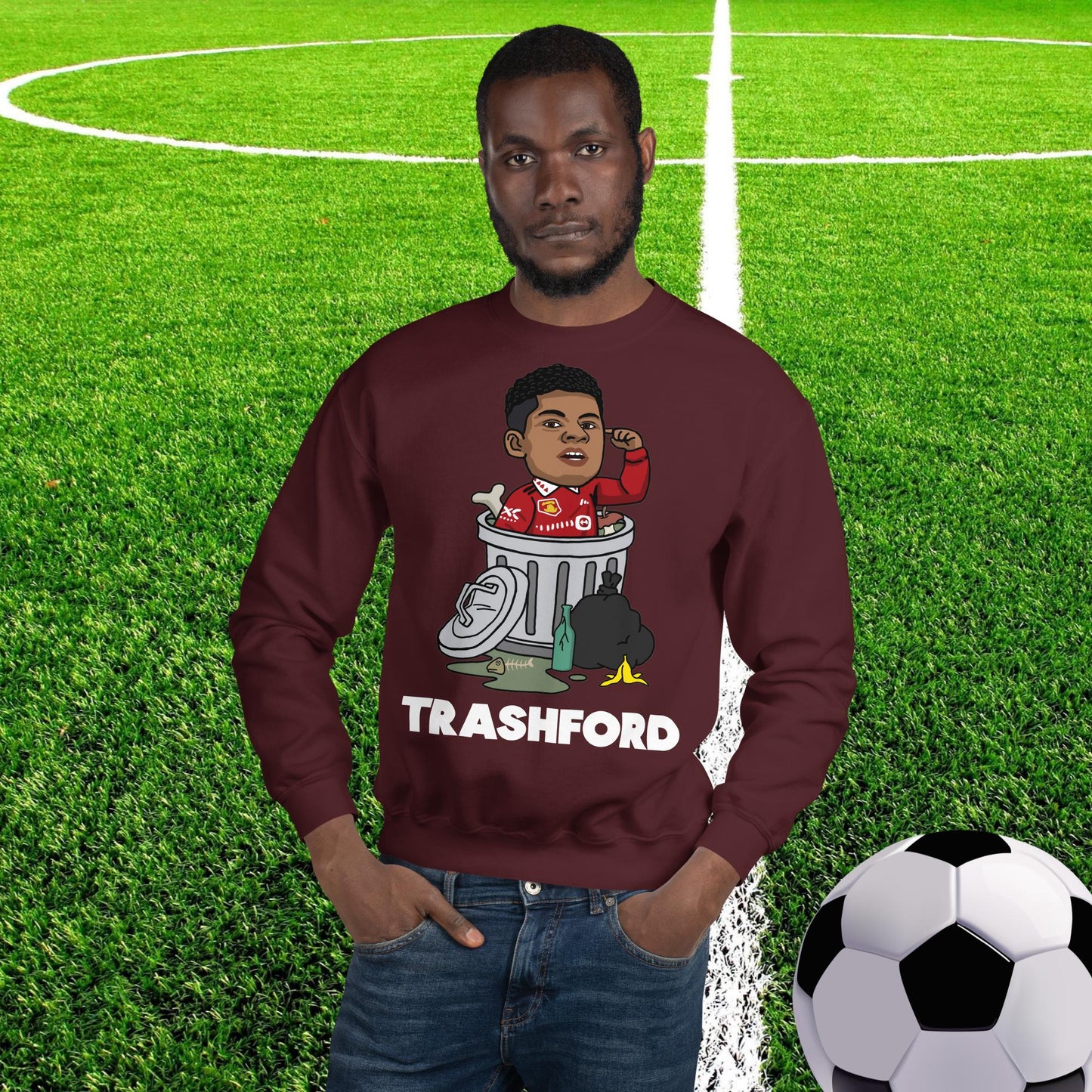 Trashford Marcus Rashford Manchester United Gift Man United Gift Marcus Rashford Sweatshirt Next Cult Brand