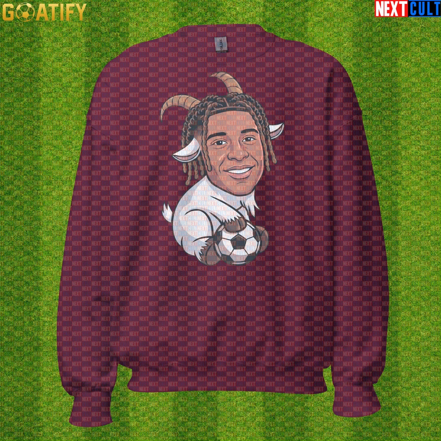 Michael Olise Sweatshirt – Cool GOAT Crewneck for Bayern Munich and France Supporters |  | ["Bayern Munich", "Football", "France", "Michael Olise", "Soccer"]