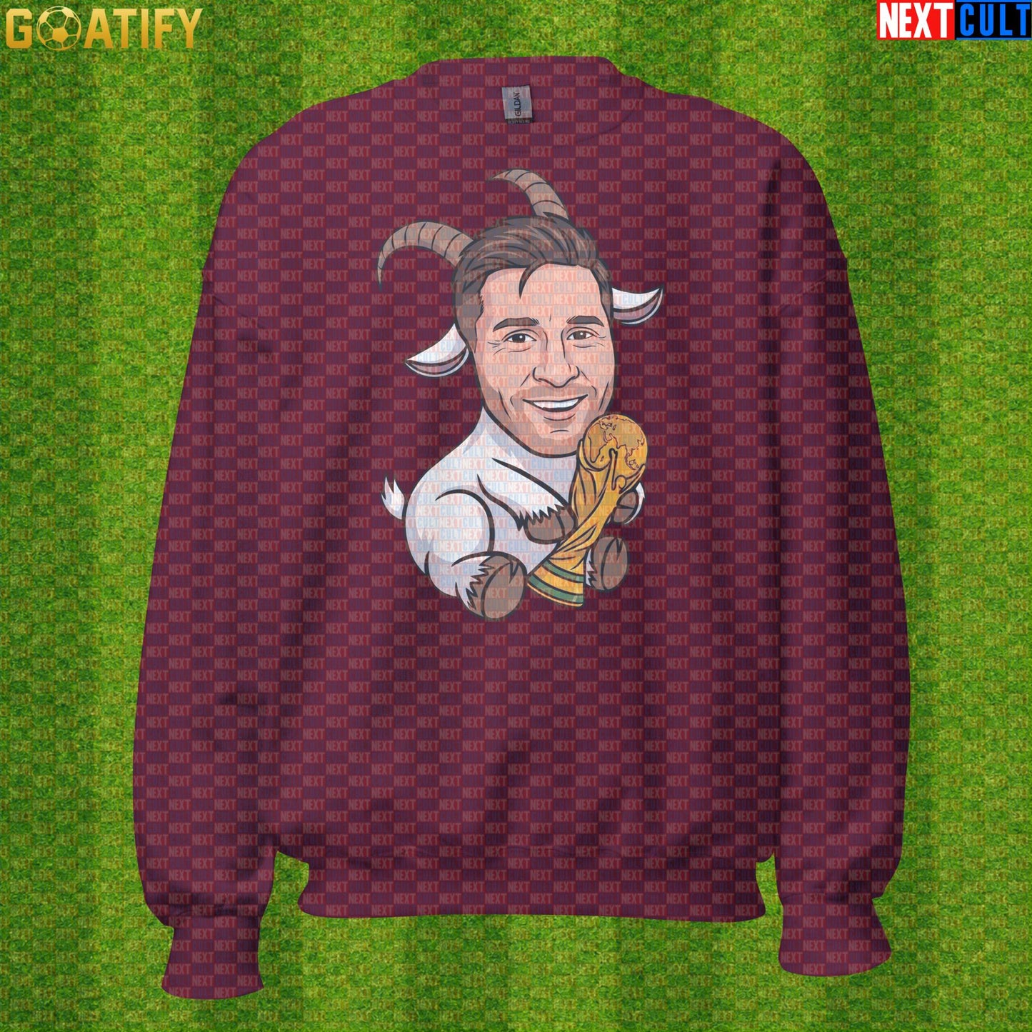 Lionel Messi Sweatshirt – World Cup Winner Crewneck for Argentina and Barcelona Fans |  | ["Argentina", "Barcelona", "Football", "Inter Miami", "Lionel Messi", "Soccer"]