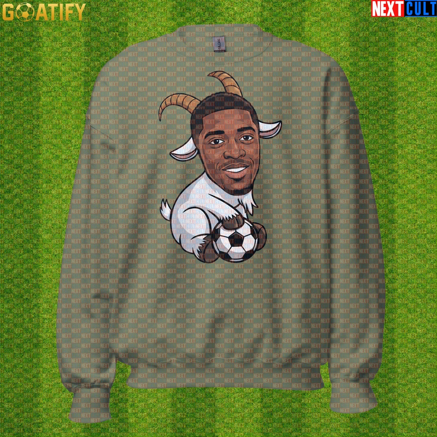 Ousmane Dembele Sweatshirt – Resilience GOAT Crewneck Gift for Paris Saint-Germain Fans |  | ["Barcelona", "Borussia Dortmund", "Football", "France", "Ousmane Dembele", "PSG", "Soccer"]