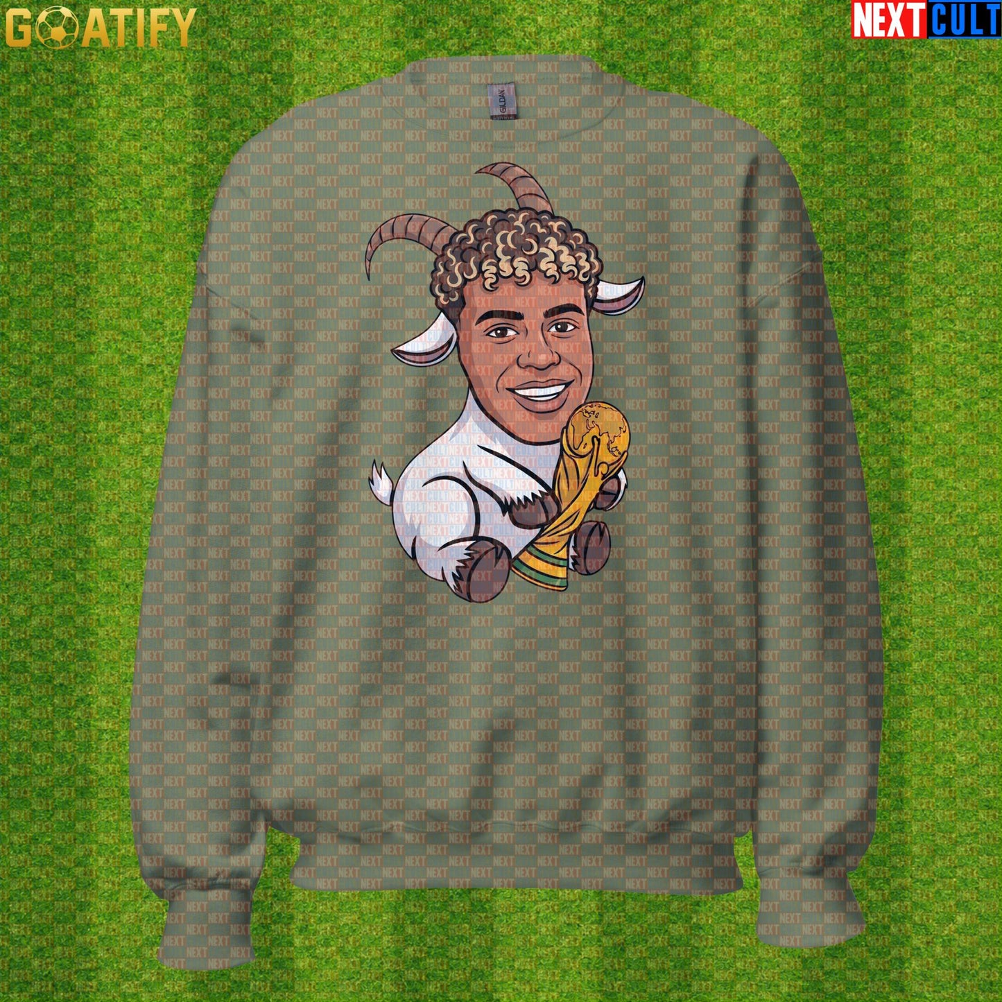 Lamine Yamal Sweatshirt – World Champion Prediction Crewneck for Spain Football Fans |  | ["Barcelona", "Football", "Lamine Yamal", "Soccer", "Spain"]