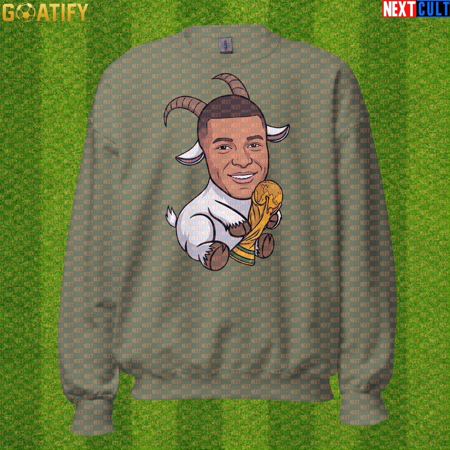 Kylian Mbappe Sweatshirt – World Cup Winner Crewneck for France and Real Madrid Fans |  | ["Football", "France", "Kylian Mbappe", "PSG", "Real Madrid", "Soccer"]