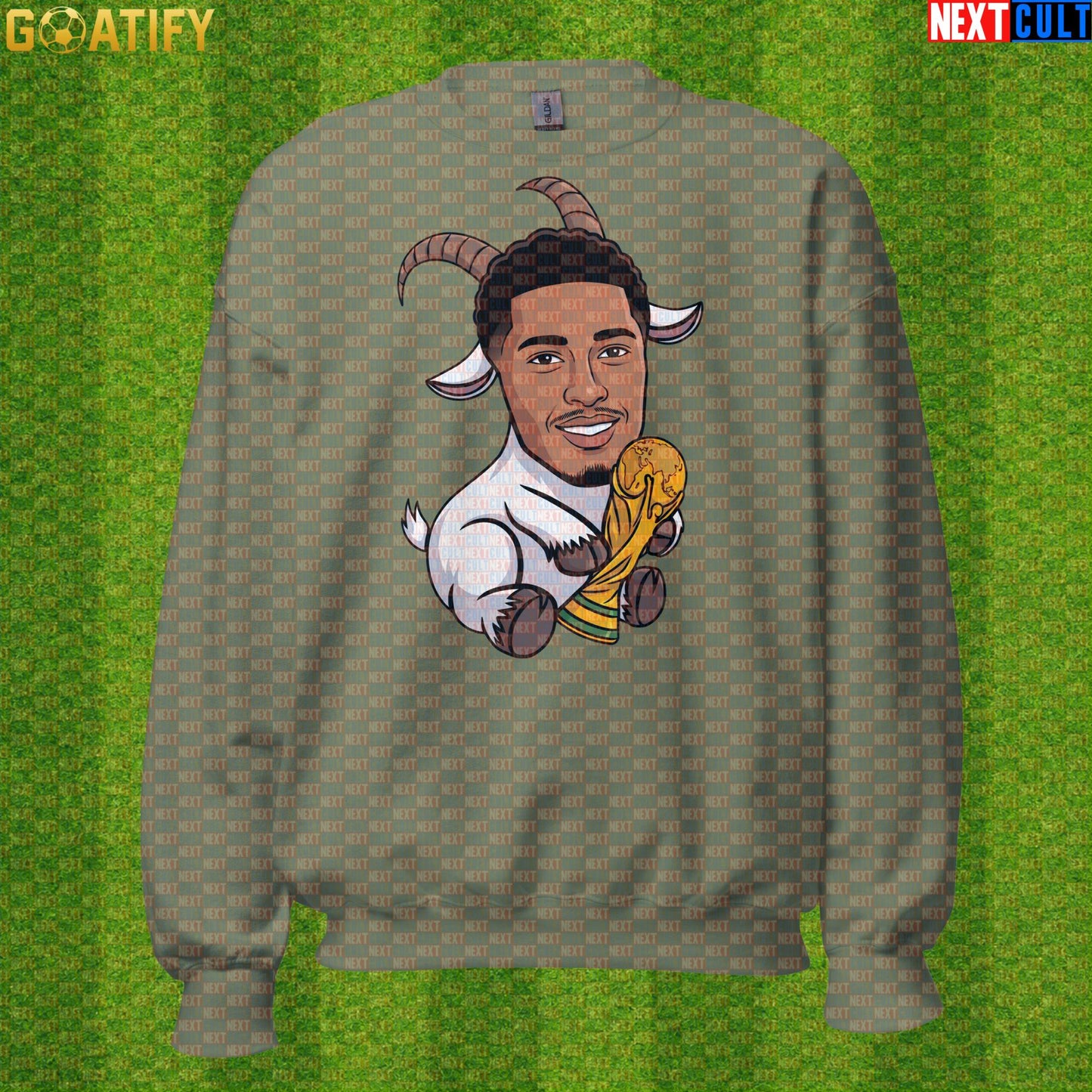 Jude Bellingham Sweatshirt – Football’s Coming Home Crewneck for England and Madrid Fans |  | ["England", "Football", "Jude Bellingham", "Real Madrid", "Soccer"]