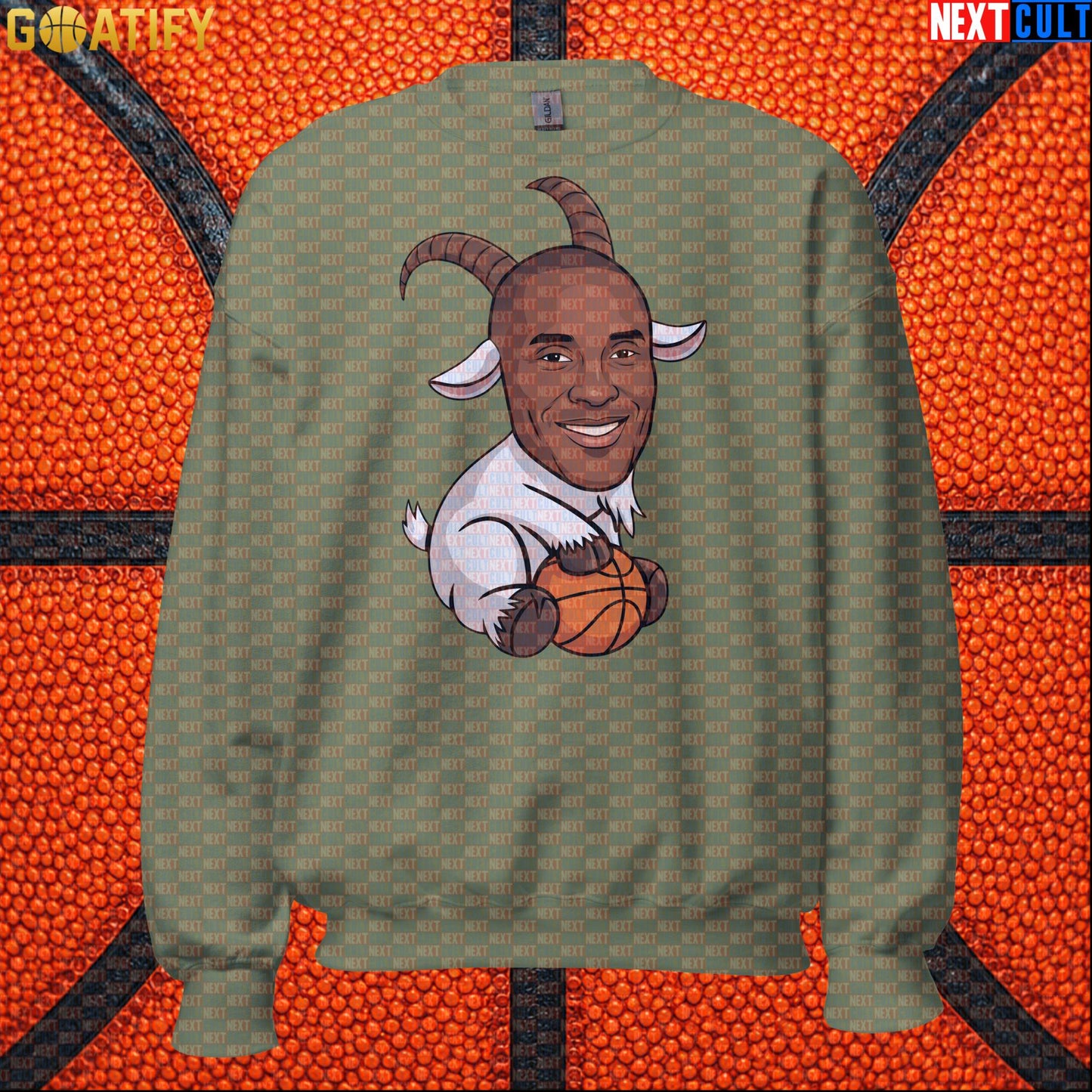 Kobe Bryant Sweatshirt – Black Mamba GOAT Crewneck for Lakers Fans & Basketball Gifts |  | ["Basketball", "Kobe Bryant", "Los Angeles Lakers", "NBA"]