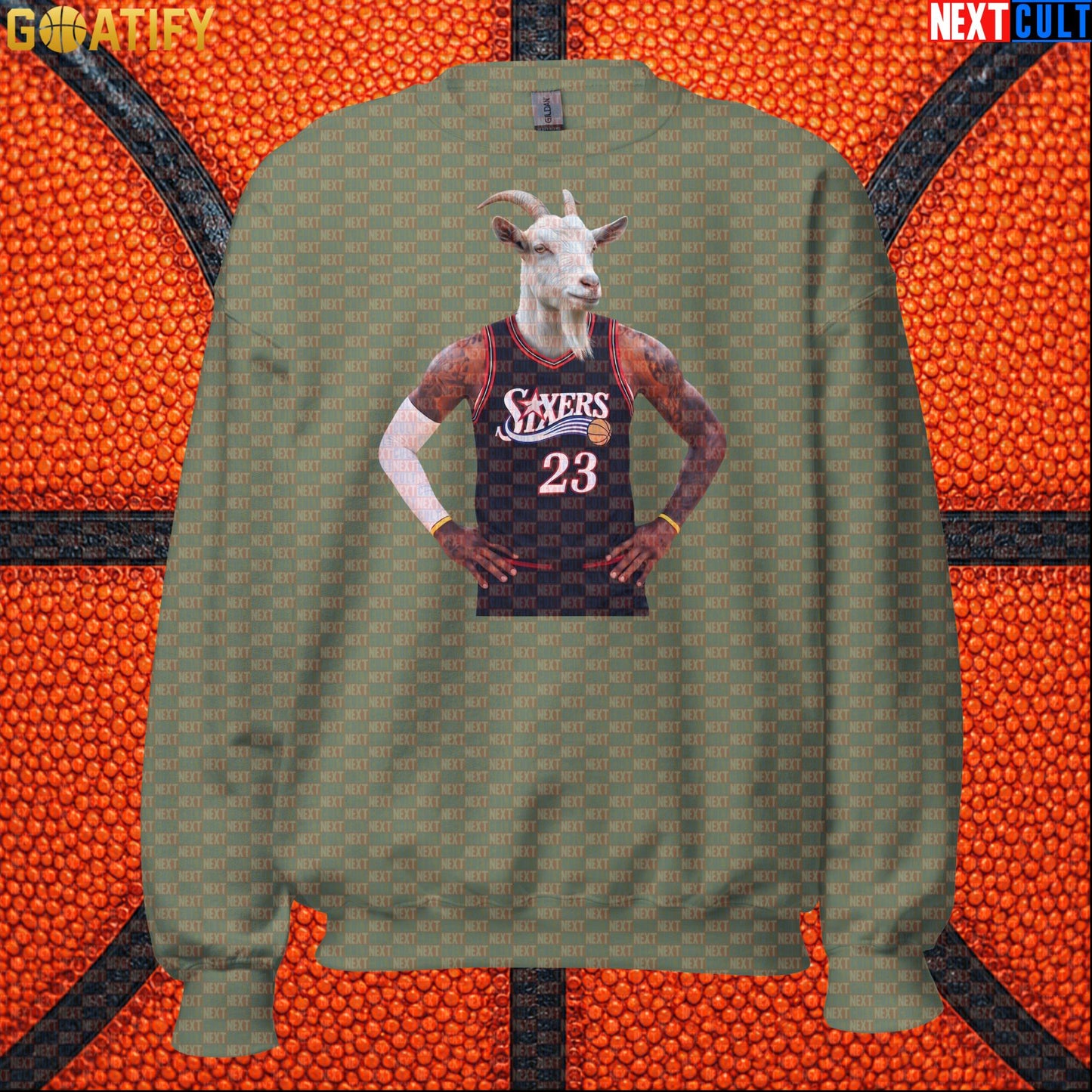 LeBron James Sweatshirt – Philly GOAT Crewneck for 76ers Basketball Fans & NBA Gifts |  | ["Basketball", "LeBron James", "NBA", "Philadelphia 76ers"]