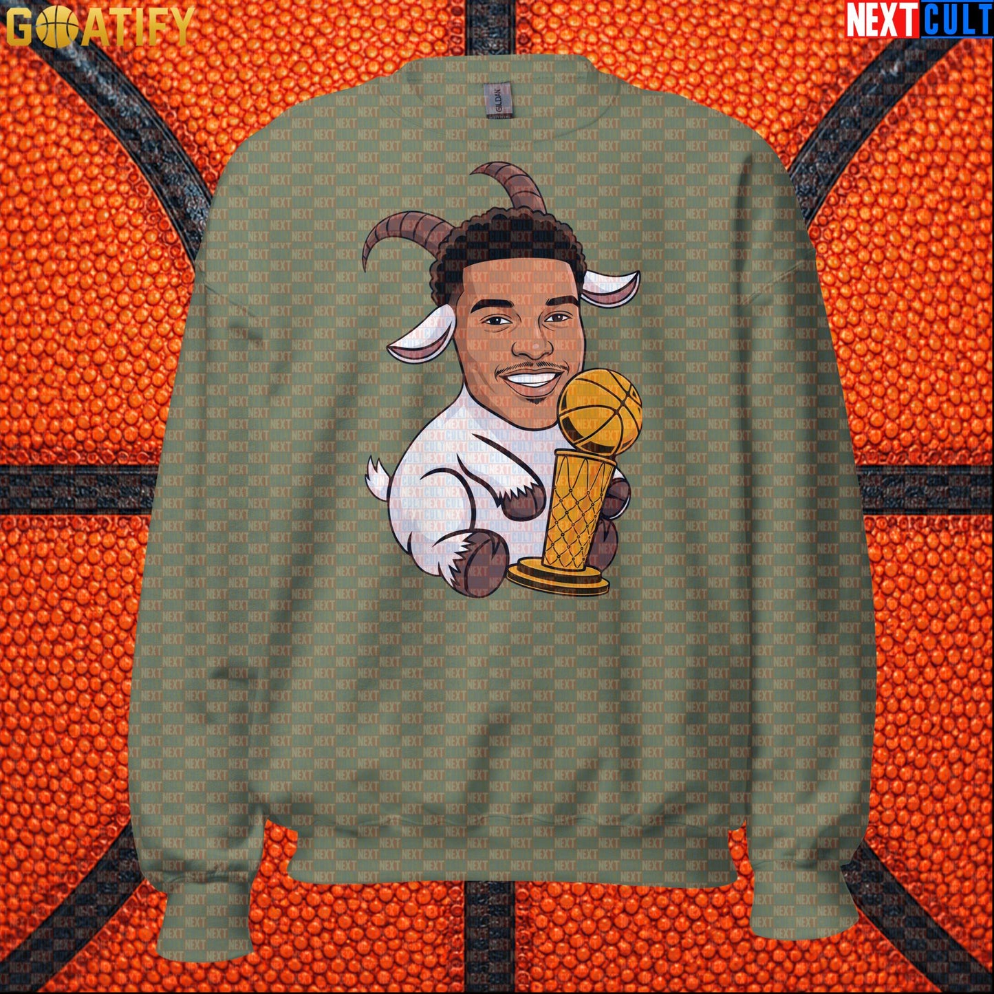 Basketball Sweatshirt Victor Wembanyama GOAT Championship Cartoon for Spurs Fans & NBA Gifts |  | ["Basketball", "France", "NBA", "San Antonio Spurs", "Victor Wembanyama", "Wemby"]