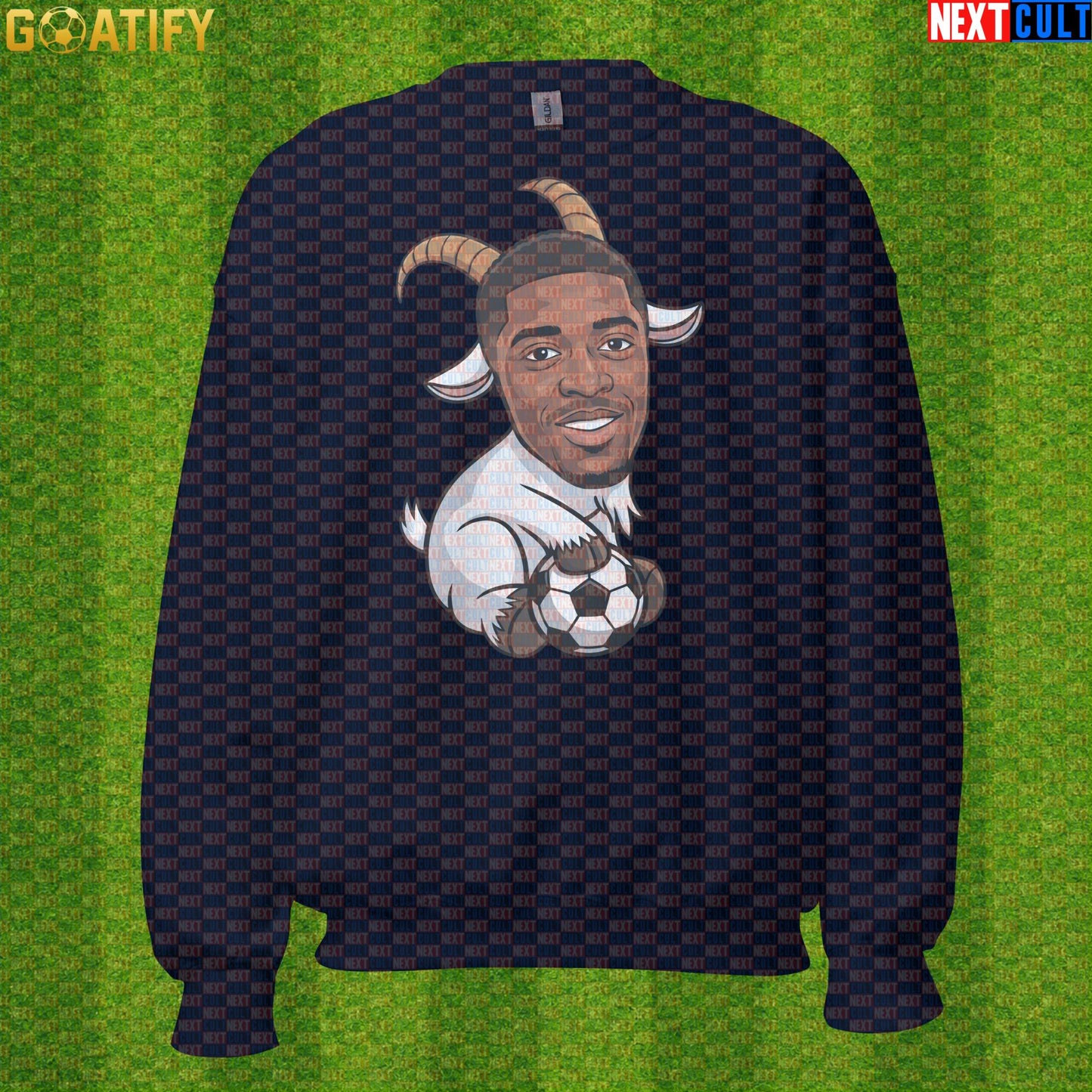 Ousmane Dembele Sweatshirt – Resilience GOAT Crewneck Gift for Paris Saint-Germain Fans |  | ["Barcelona", "Borussia Dortmund", "Football", "France", "Ousmane Dembele", "PSG", "Soccer"]