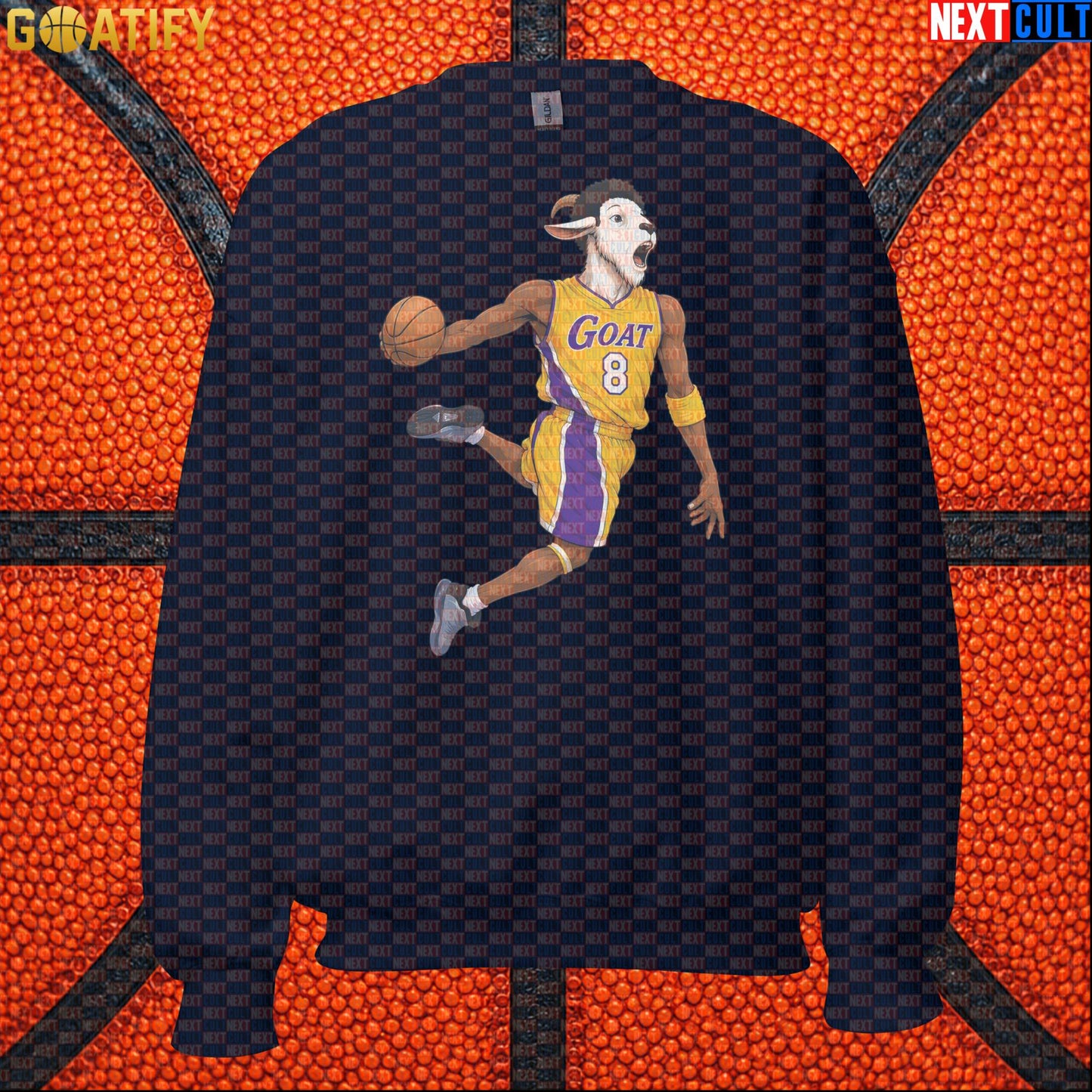 Kobe Bryant Sweatshirt – Young Kobe No. 8 GOAT Crewneck Gift for Lakers Basketball Fans |  | ["Basketball", "Kobe Bryant", "Los Angeles Lakers", "NBA"]