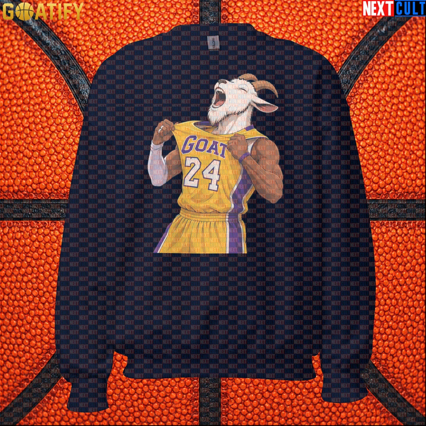 Kobe Bryant Sweatshirt – Black Mamba No. 24 GOAT Crewneck for Lakers Basketball Fans |  | ["Basketball", "Kobe Bryant", "Los Angeles Lakers", "NBA"]