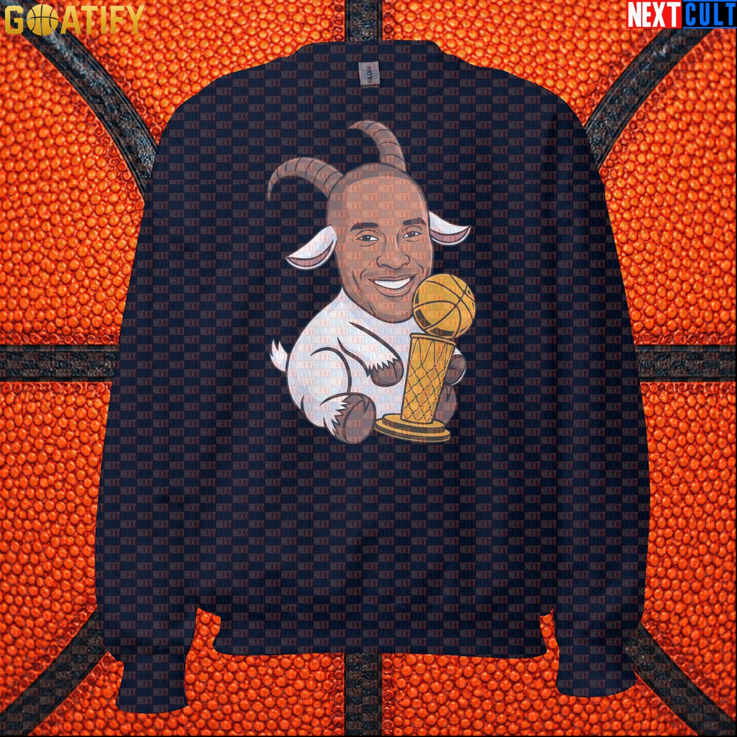 Kobe Bryant Sweatshirt – The GOAT Champion Crewneck for Lakers Fans & NBA Basketball Gifts |  | ["Basketball", "Kobe Bryant", "Los Angeles Lakers", "NBA"]