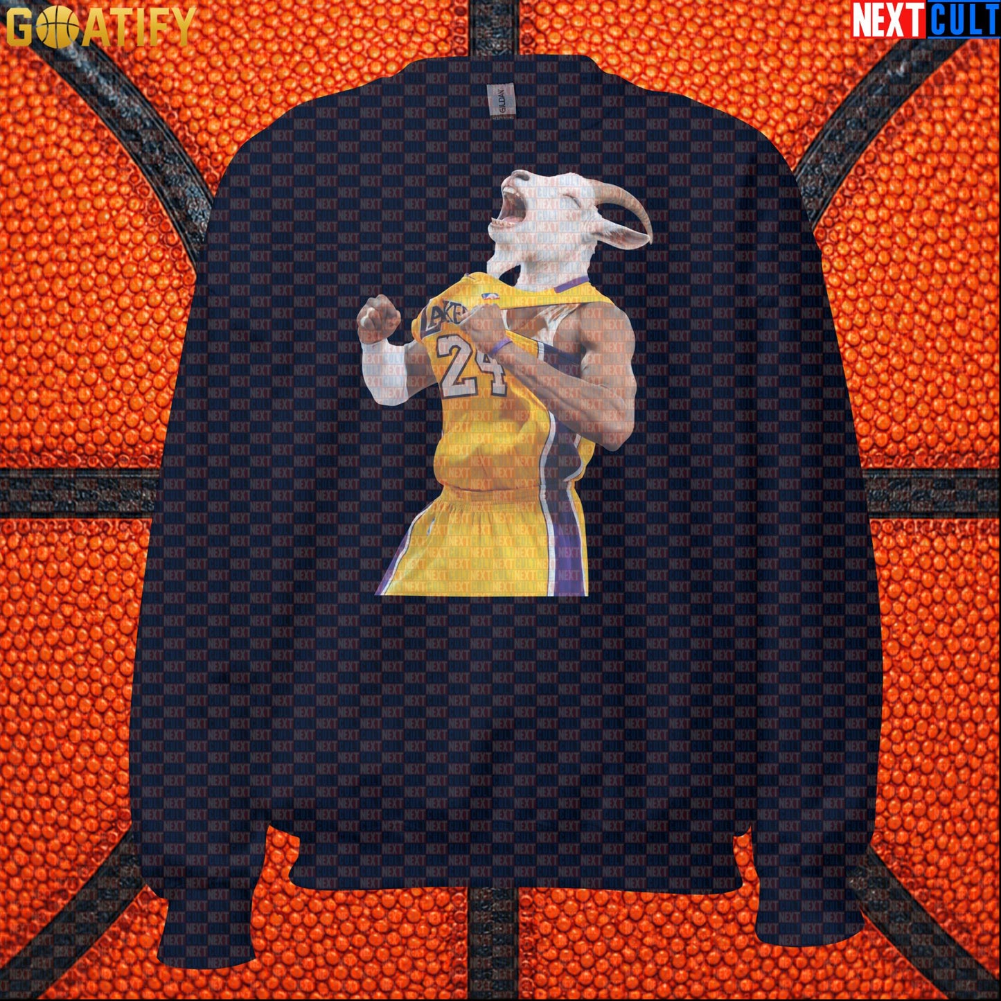Kobe Bryant Sweatshirt – GOAT Celebration Crewneck for Los Angeles Lakers Basketball Fans |  | ["Basketball", "Kobe Bryant", "Los Angeles Lakers", "NBA"]