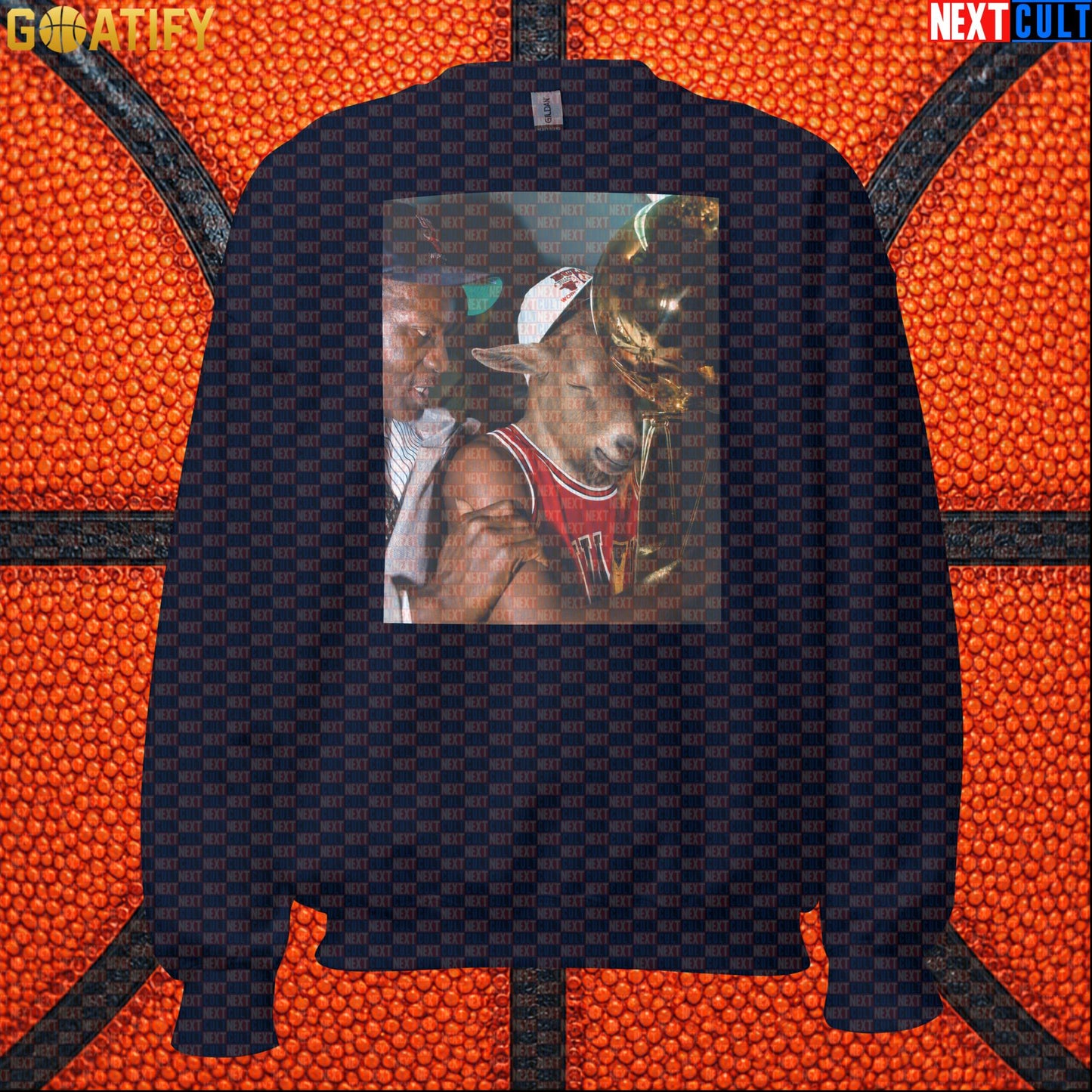 Michael Jordan Sweatshirt – Bulls GOAT Championship Crewneck for Basketball Fans & Gifts |  | ["Basketball", "Chicago Bulls", "Michael Jordan", "NBA"]