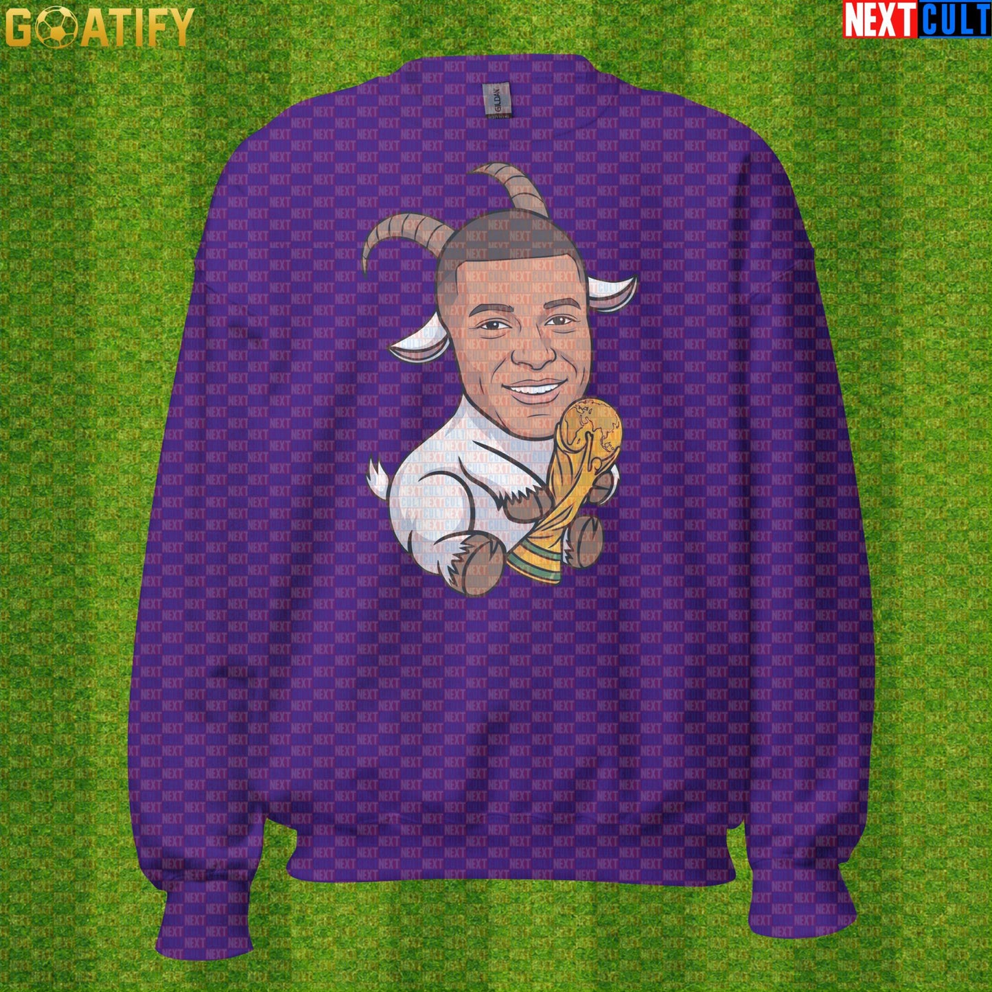 Kylian Mbappe Sweatshirt – World Cup Winner Crewneck for France and Real Madrid Fans |  | ["Football", "France", "Kylian Mbappe", "PSG", "Real Madrid", "Soccer"]