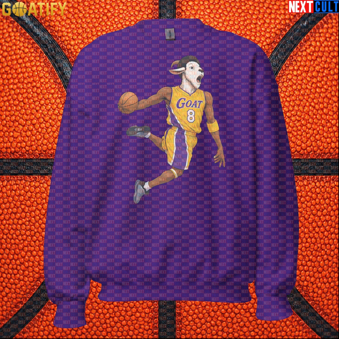 Kobe Bryant Sweatshirt – Young Kobe No. 8 GOAT Crewneck Gift for Lakers Basketball Fans |  | ["Basketball", "Kobe Bryant", "Los Angeles Lakers", "NBA"]