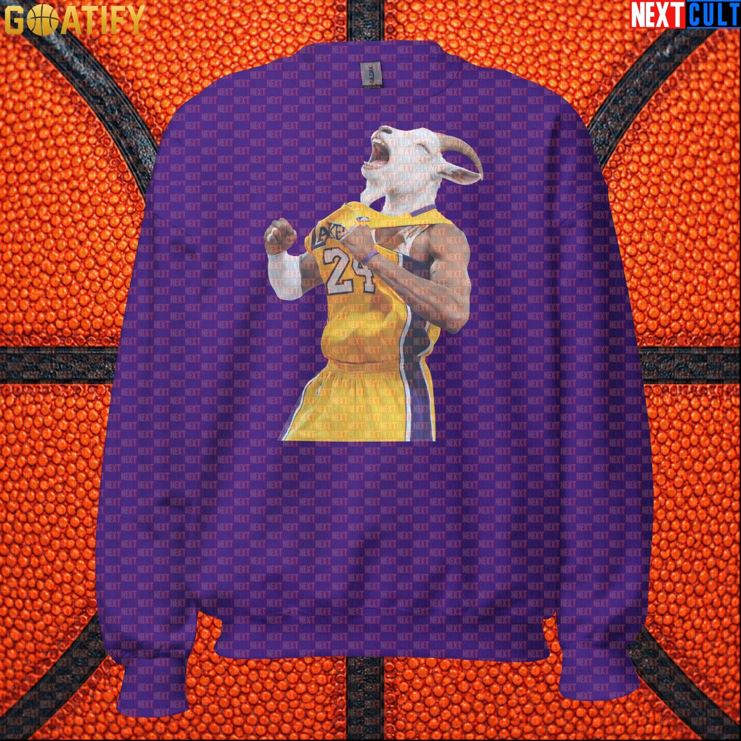 Kobe Bryant Sweatshirt – GOAT Celebration Crewneck for Los Angeles Lakers Basketball Fans |  | ["Basketball", "Kobe Bryant", "Los Angeles Lakers", "NBA"]