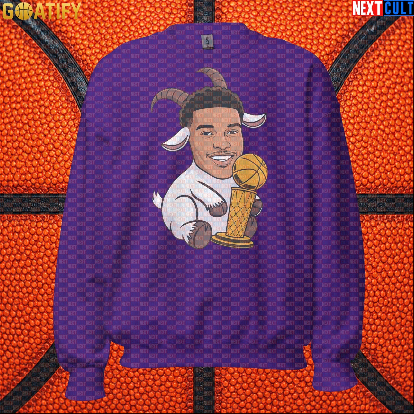 Basketball Sweatshirt Victor Wembanyama GOAT Championship Cartoon for Spurs Fans & NBA Gifts |  | ["Basketball", "France", "NBA", "San Antonio Spurs", "Victor Wembanyama", "Wemby"]