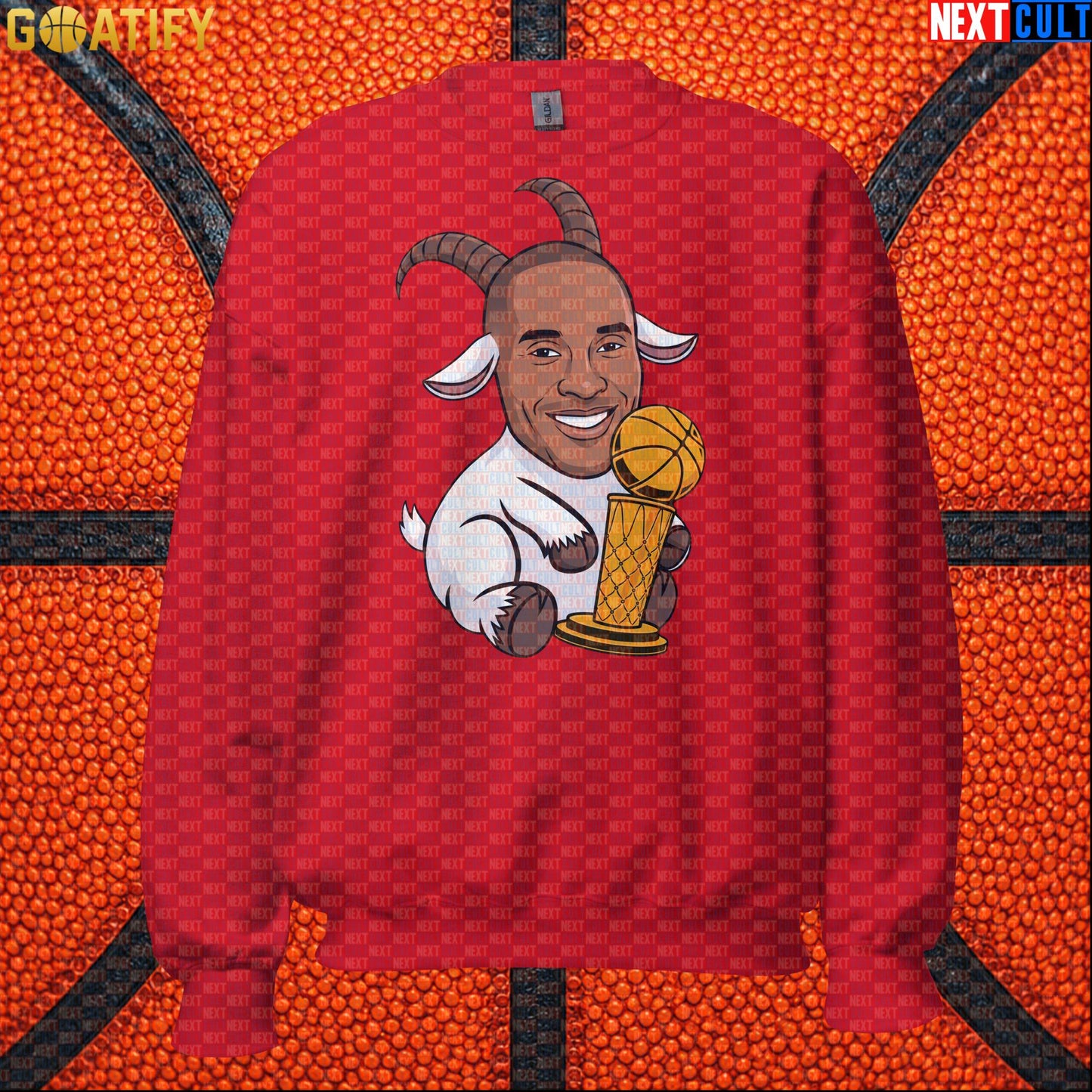 Kobe Bryant Sweatshirt – The GOAT Champion Crewneck for Lakers Fans & NBA Basketball Gifts |  | ["Basketball", "Kobe Bryant", "Los Angeles Lakers", "NBA"]