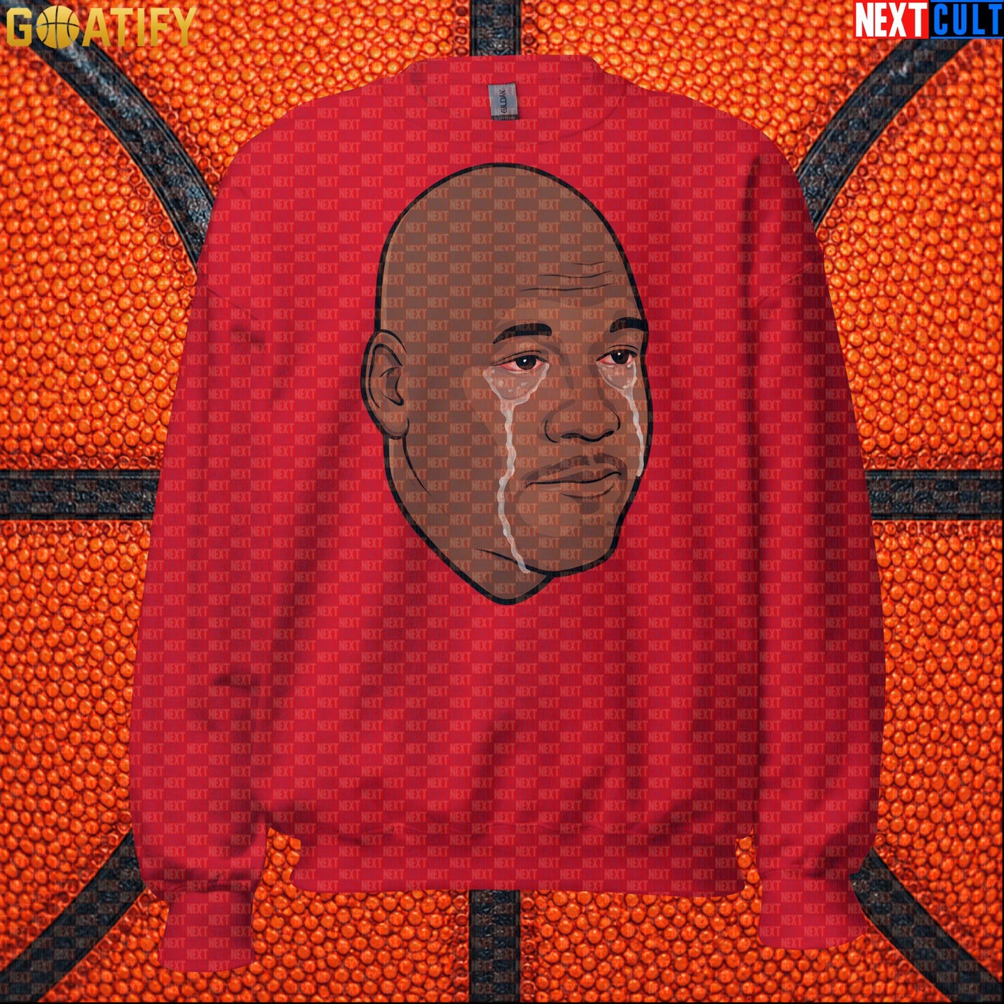 Michael Jordan Sweatshirt Crying Jordan Meme Crewneck Gift for Chicago Bulls NBA Fans |  | ["Basketball", "Chicago Bulls", "Michael Jordan", "NBA"]