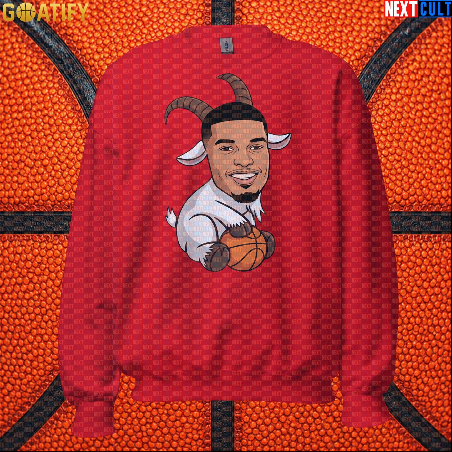 Basketball Sweatshirt Victor Wembanyama GOAT Cartoon for Spurs Fans, NBA Game Day Crewneck |  | ["Basketball", "France", "NBA", "San Antonio Spurs", "Victor Wembanyama", "Wemby"]