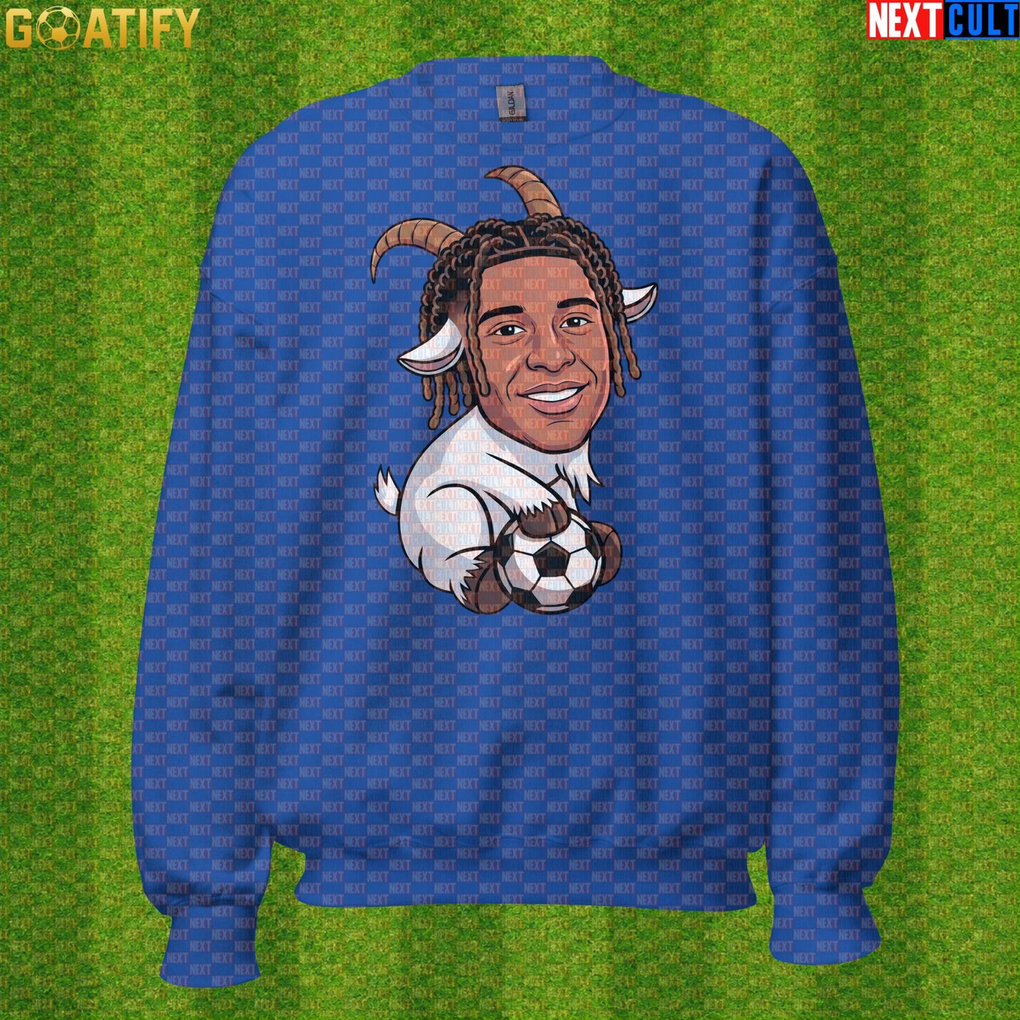 Michael Olise Sweatshirt – Cool GOAT Crewneck for Bayern Munich and France Supporters |  | ["Bayern Munich", "Football", "France", "Michael Olise", "Soccer"]