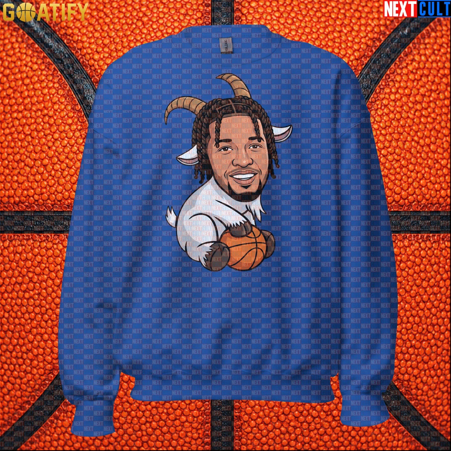 Jalen Brunson Sweatshirt – Finals MVP GOAT Crewneck Gift for New York Basketball Fans Royal Next Cult Brand