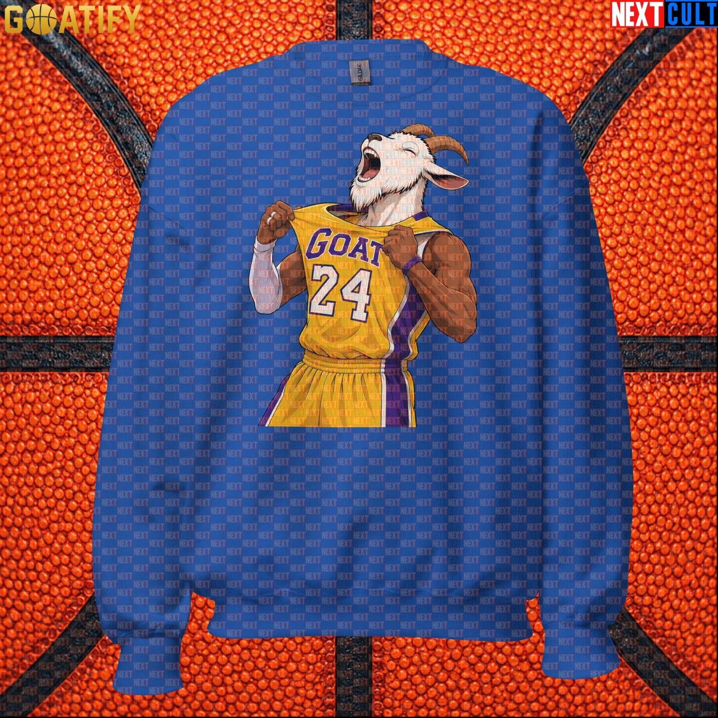 Kobe Bryant Sweatshirt – Black Mamba No. 24 GOAT Crewneck for Lakers Basketball Fans |  | ["Basketball", "Kobe Bryant", "Los Angeles Lakers", "NBA"]